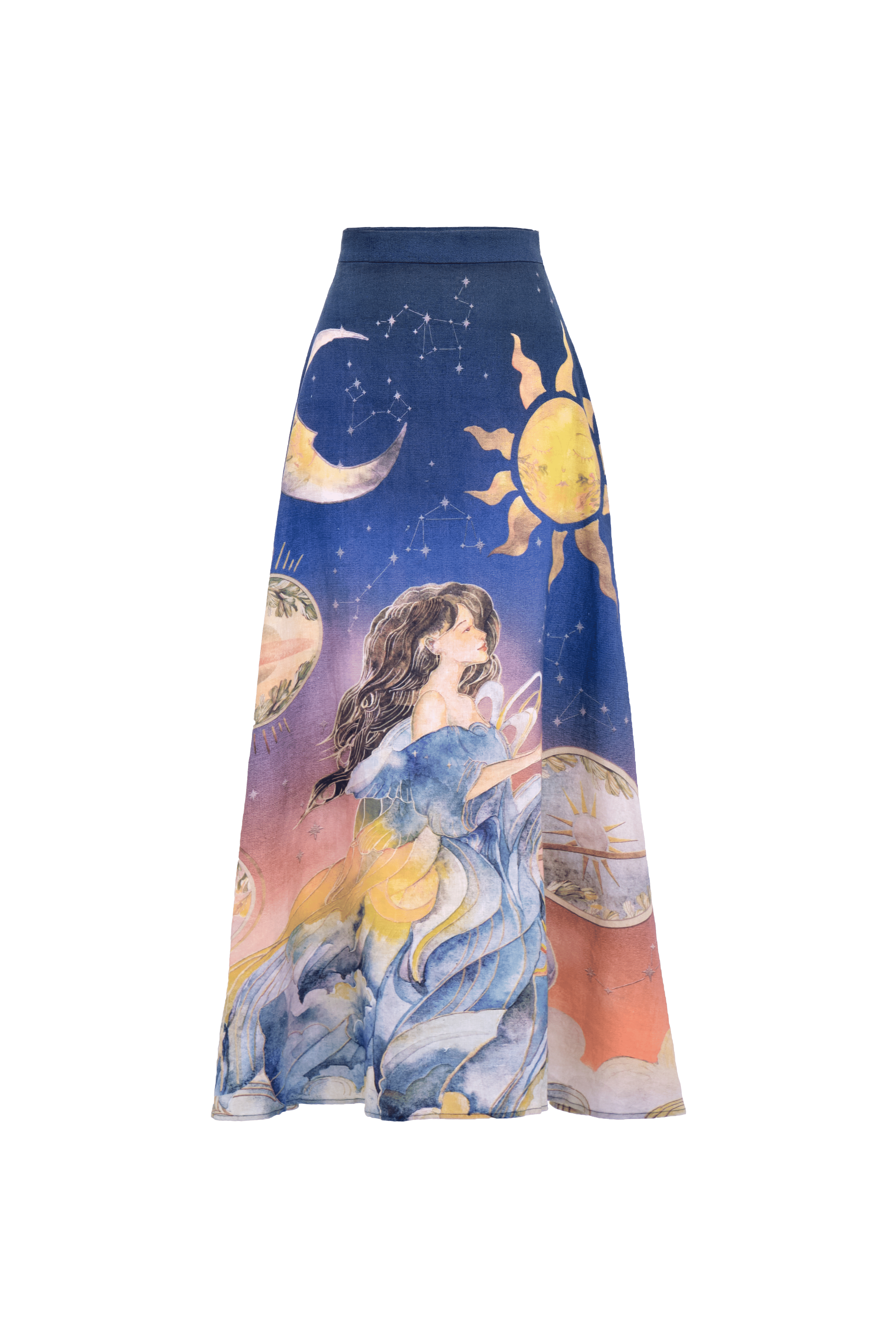Starlit Mother Skirt made by JUSTIN TONG