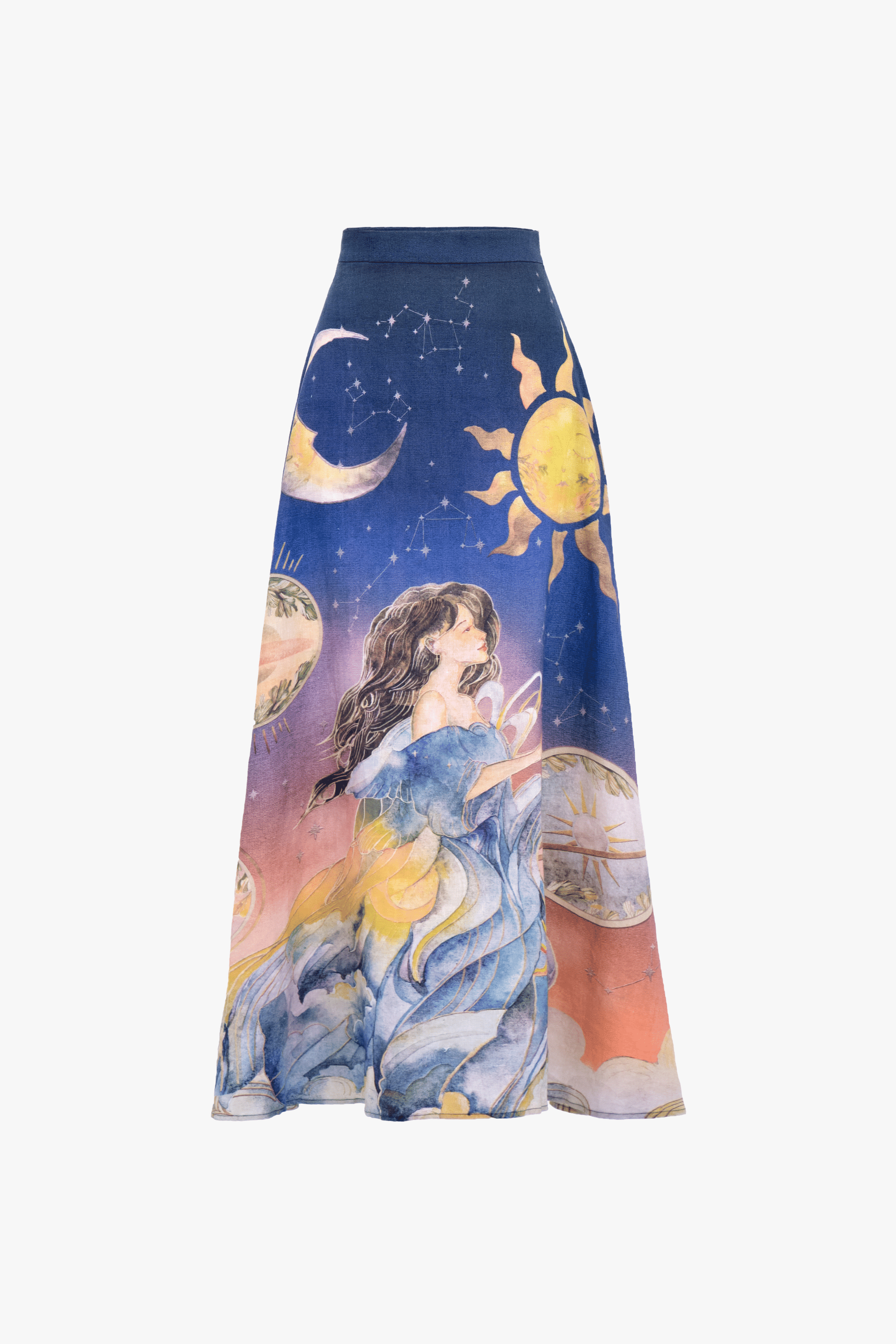 Starlit Mother Skirt made by JUSTIN TONG