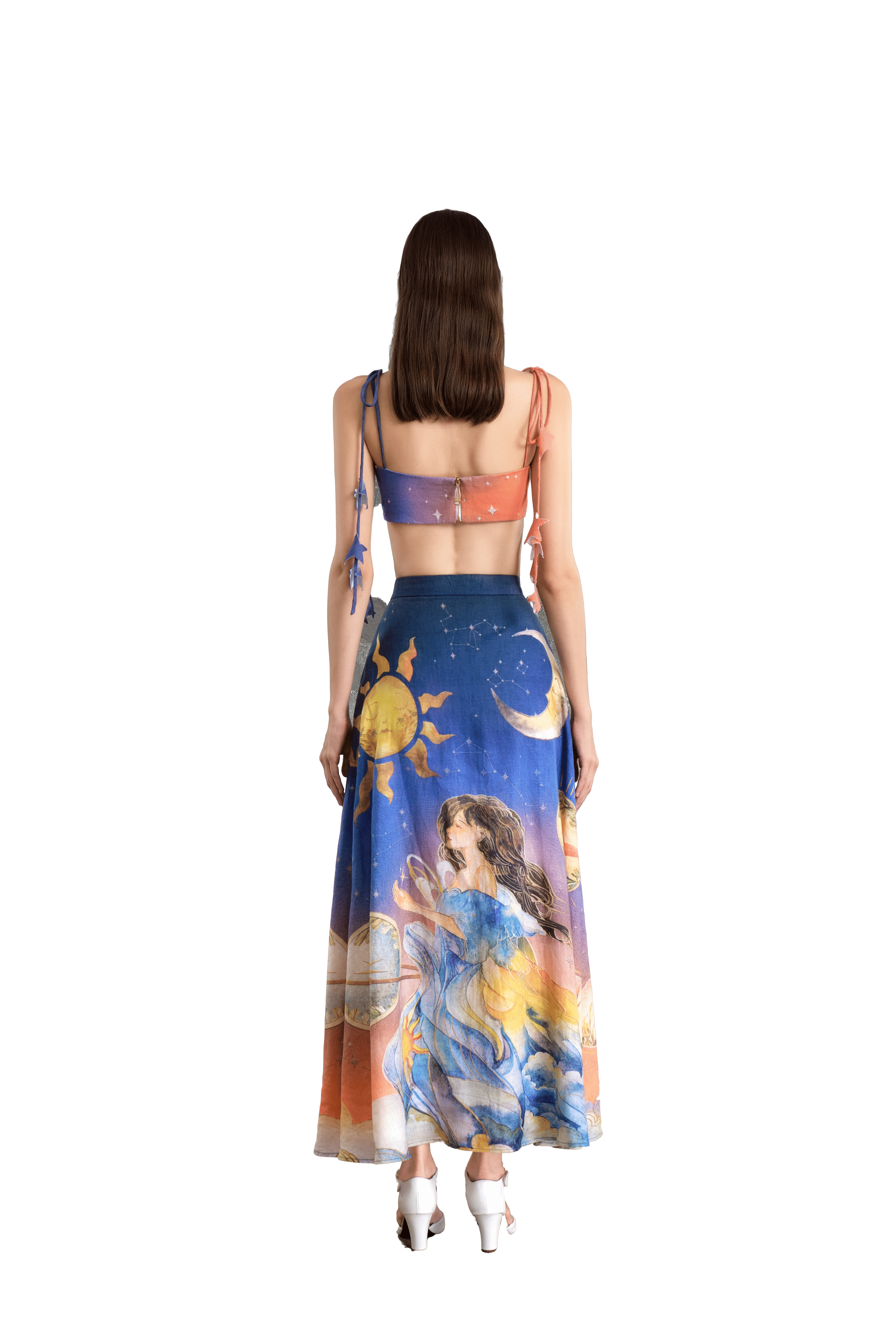 Starlit Mother Skirt made by JUSTIN TONG