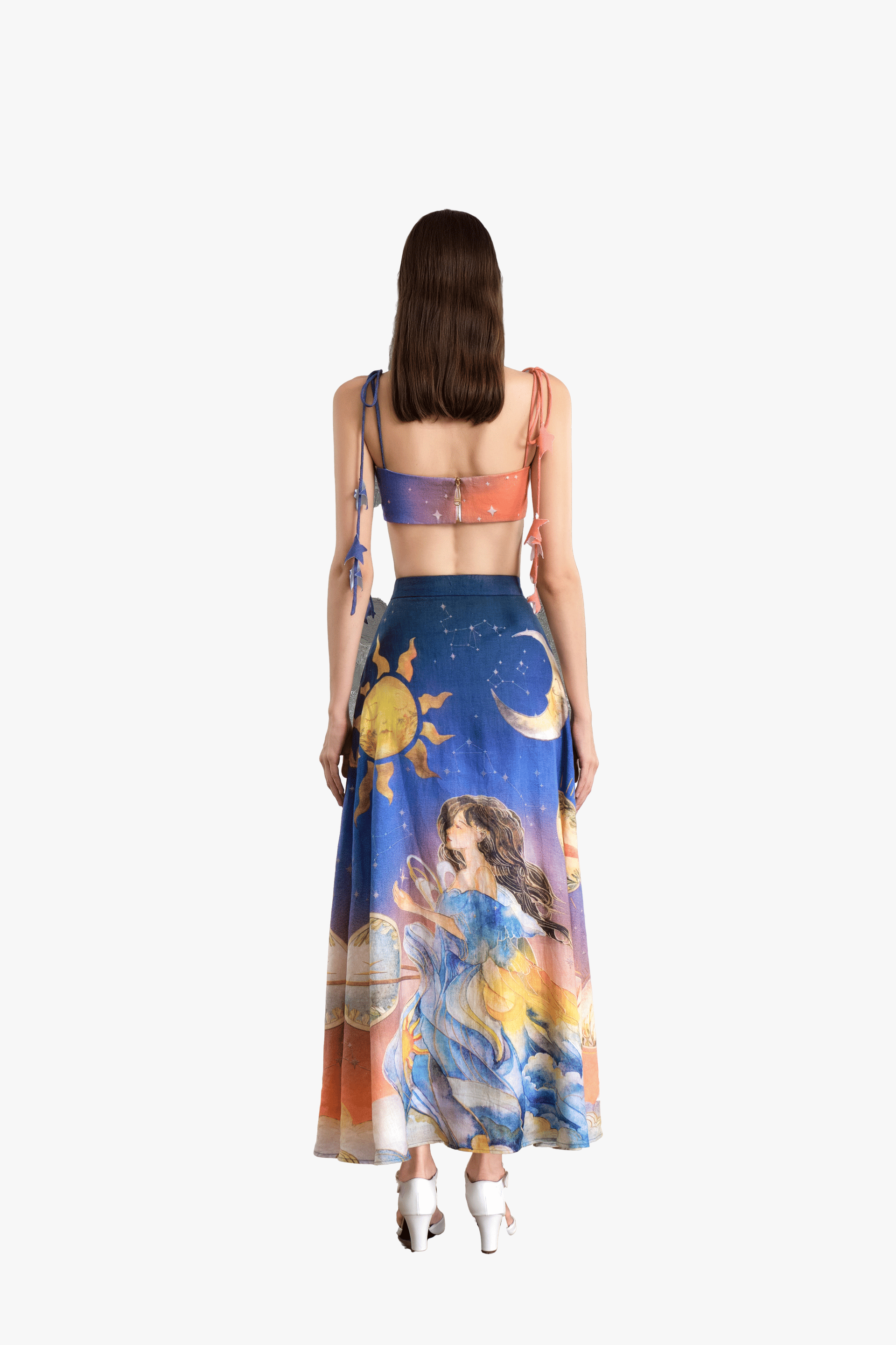 Starlit Mother Skirt made by JUSTIN TONG