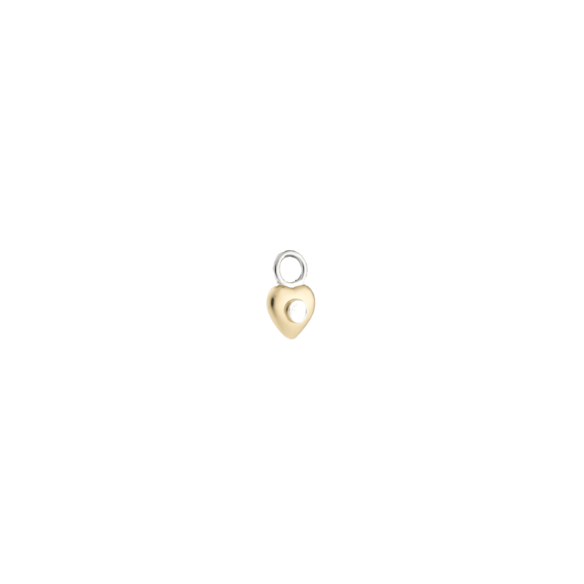 FENGAN MINI PENDANT - WHITE DIAMOND & YELLOW GOLD made by ENNUI
