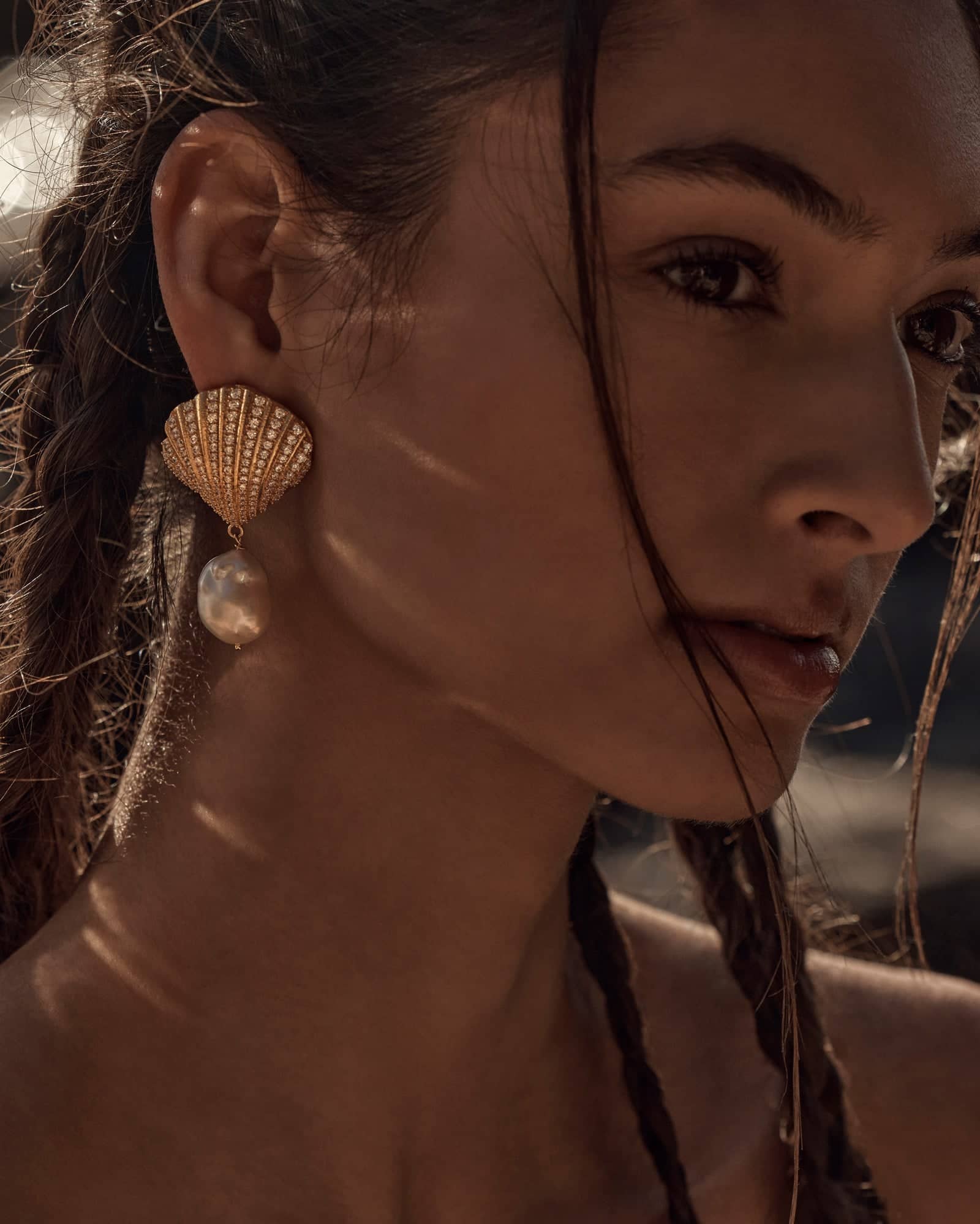 Elio Earrings made by Amber Sceats