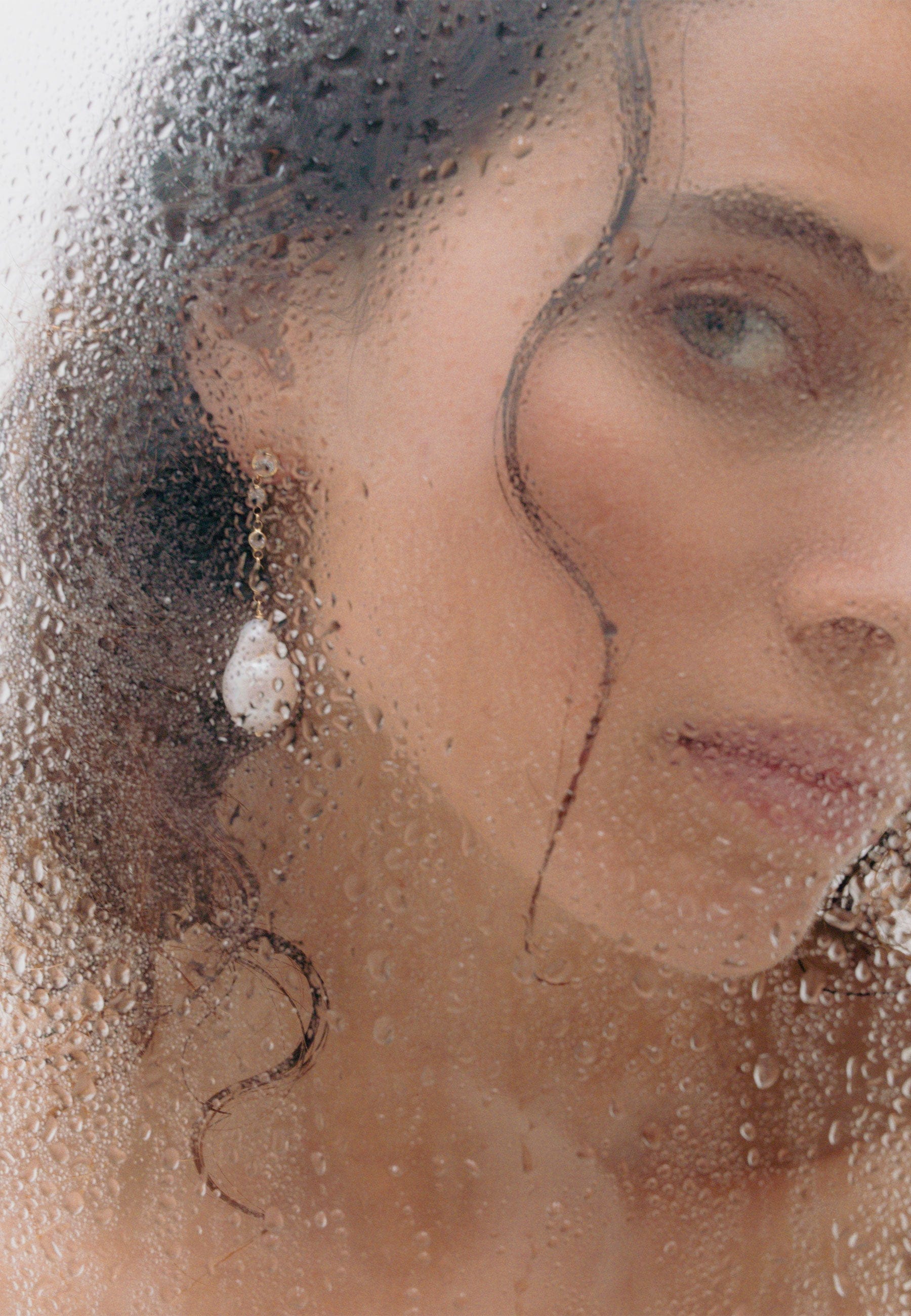 Pendientes Celine Perla Barroca made by Lavani Jewels