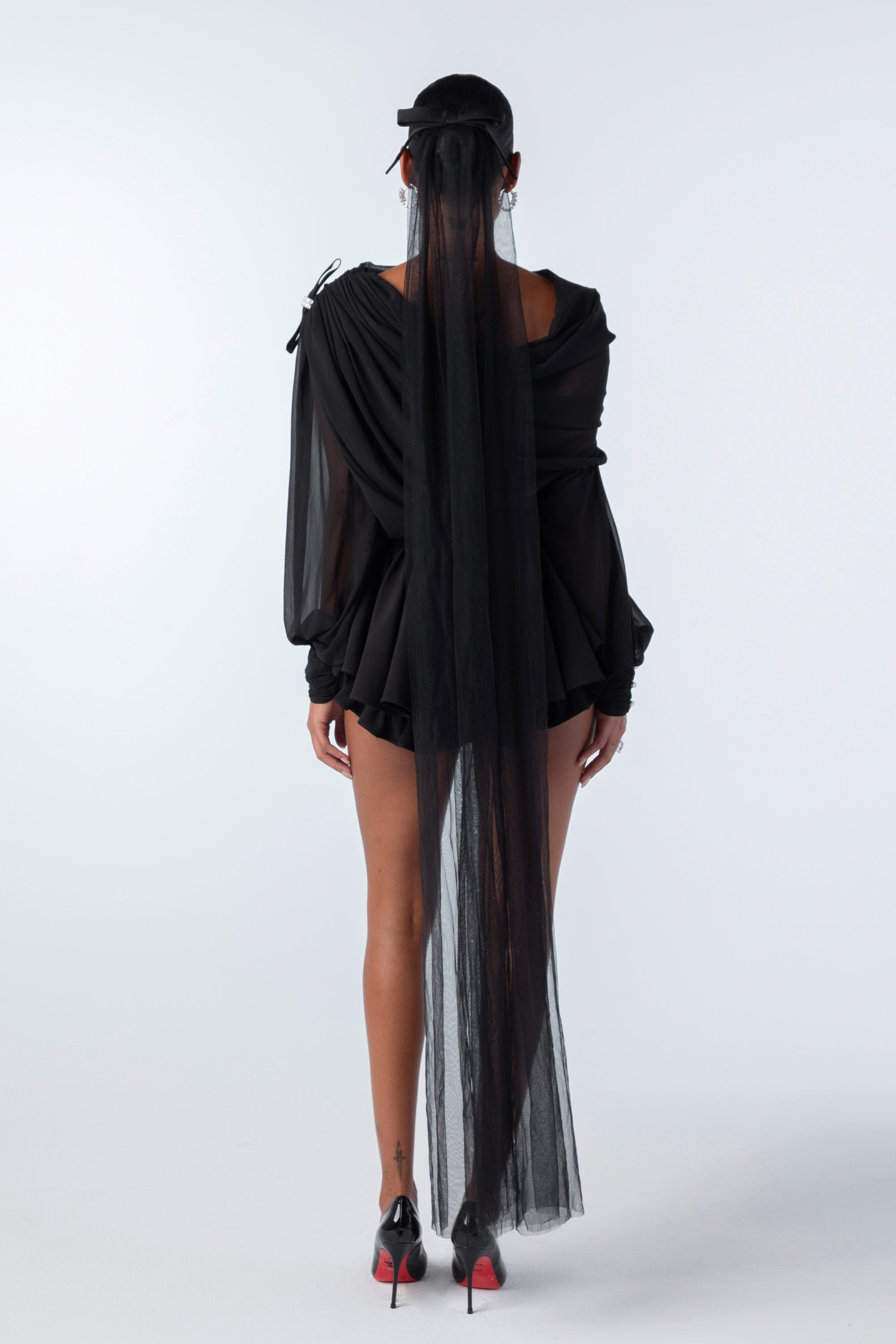 Demi Top (Black) made by Nana Jacqueline