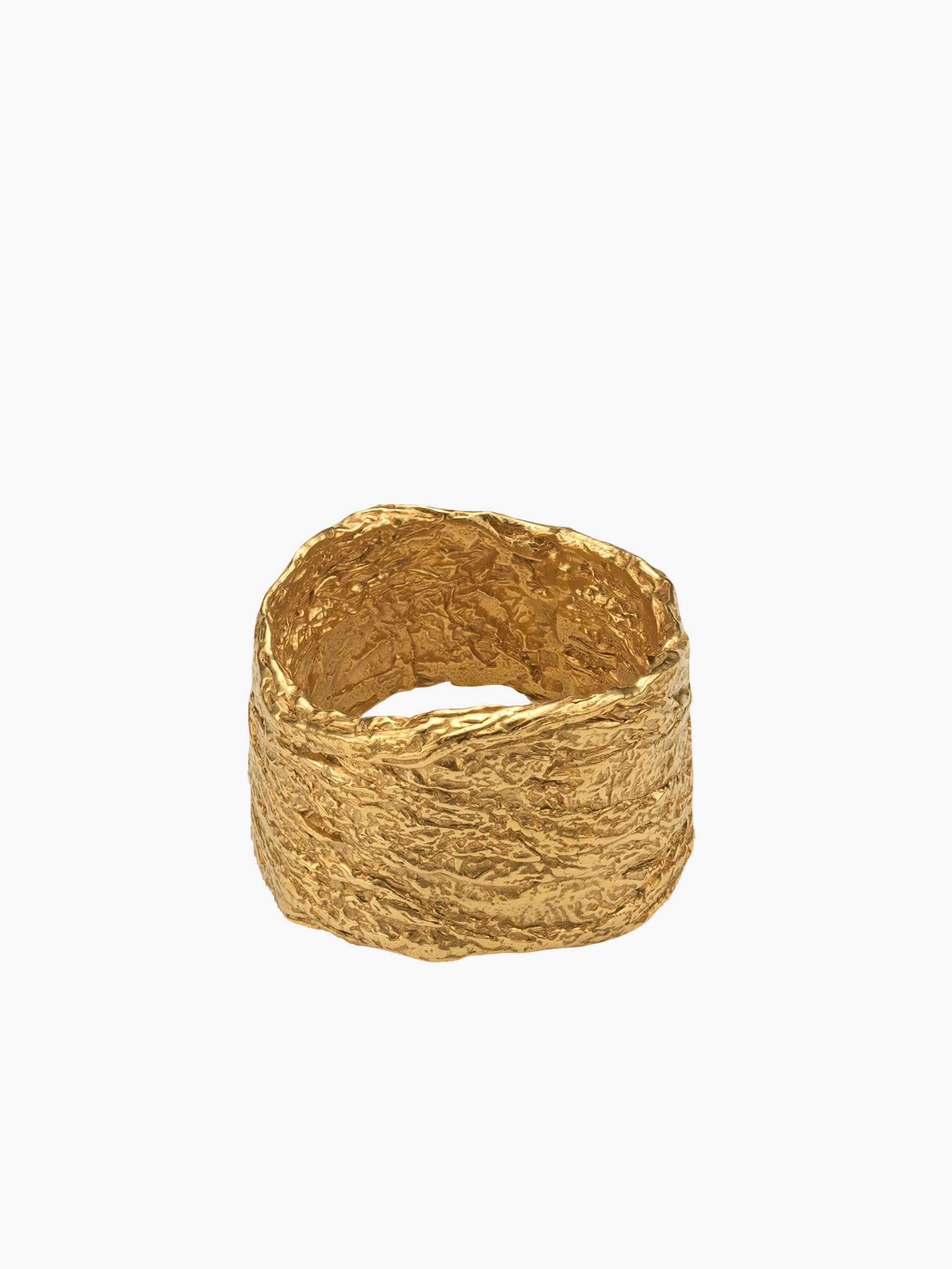Archaic Ring Gold in Gold made by Eva Remenyi