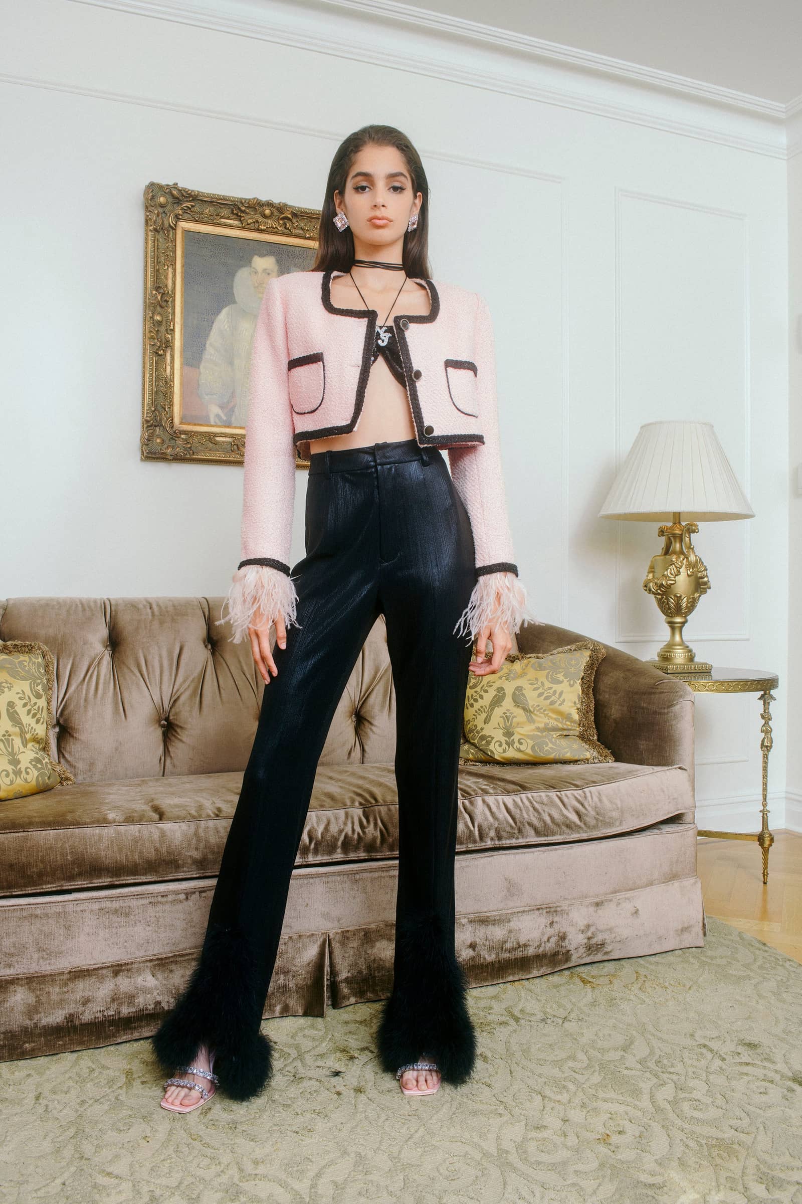 Coco Blazer in Pink made by Nana Jacqueline