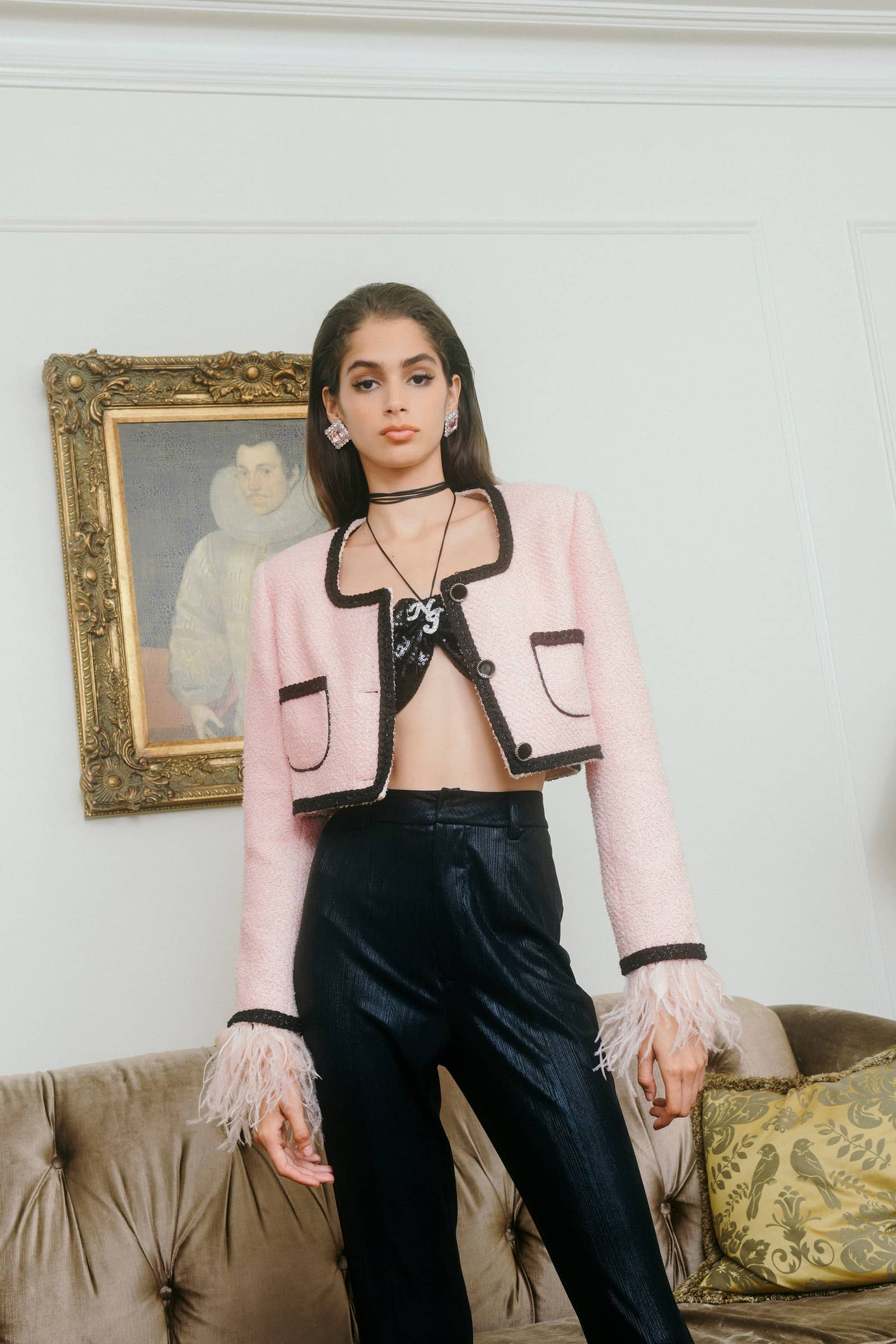 Coco Blazer in Pink made by Nana Jacqueline