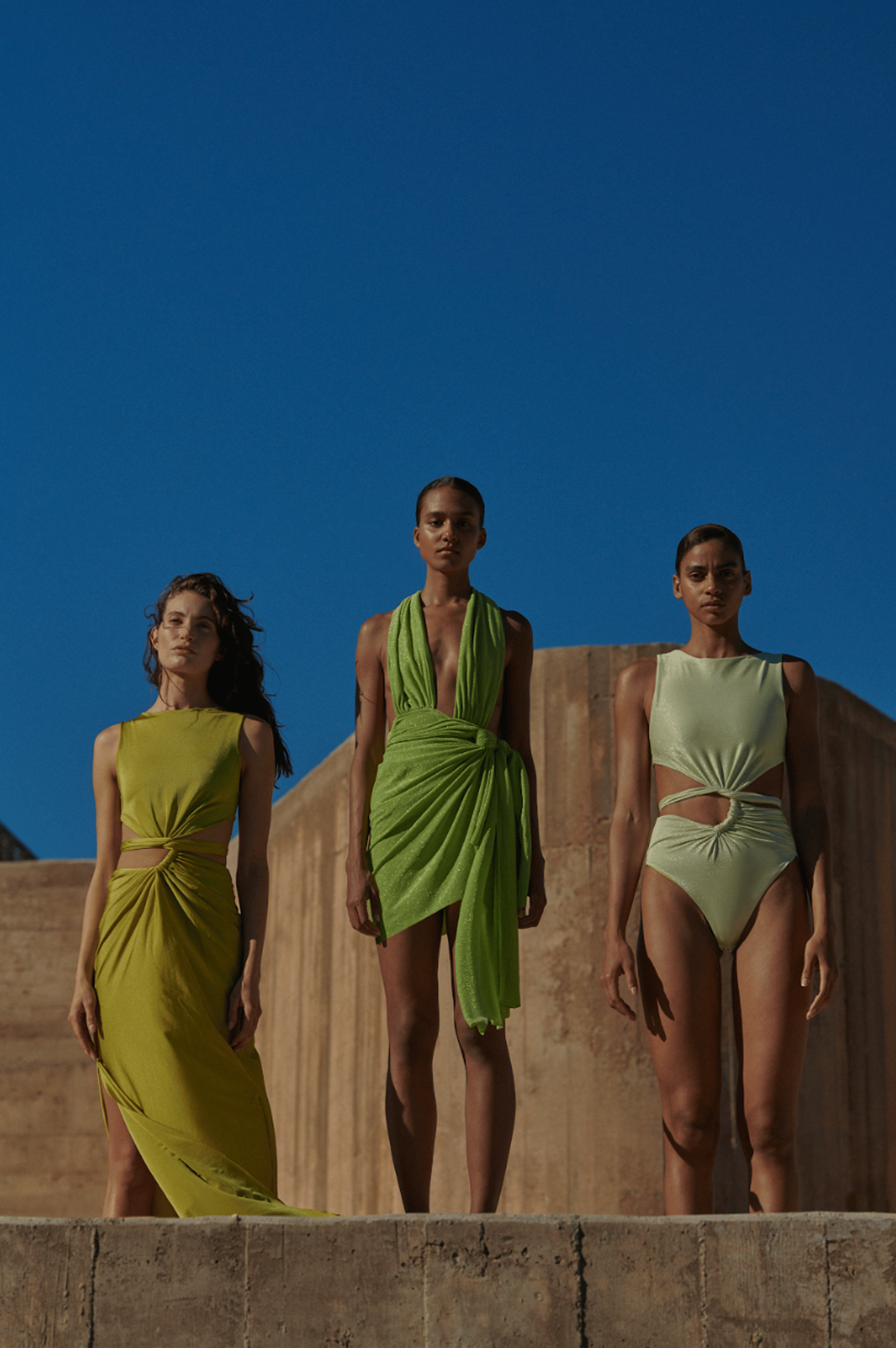 Ada One Piece in Green made by BAOBAB