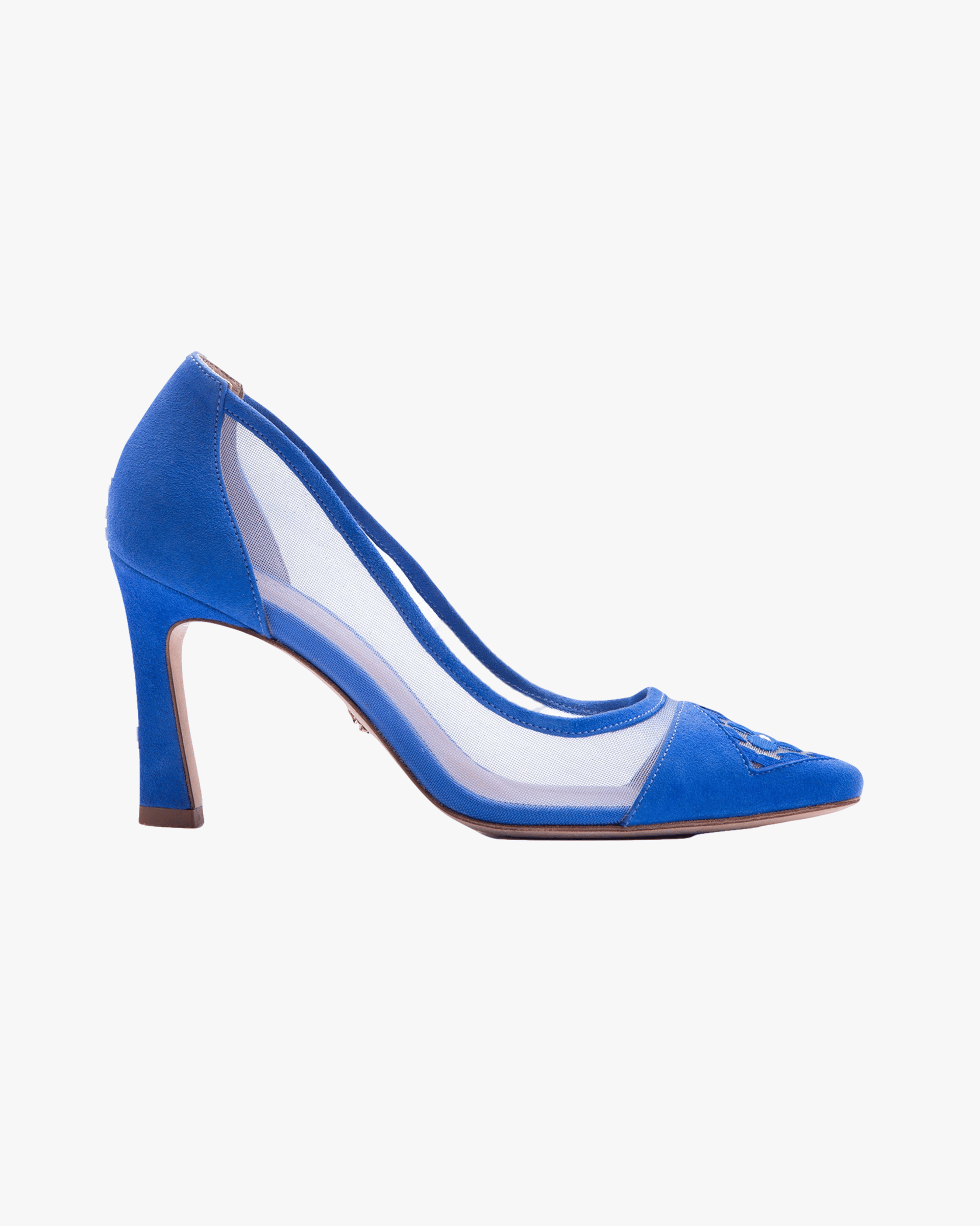 Fiorellini Pump Mesh 85 Royal Blue in Blue made by ATANA
