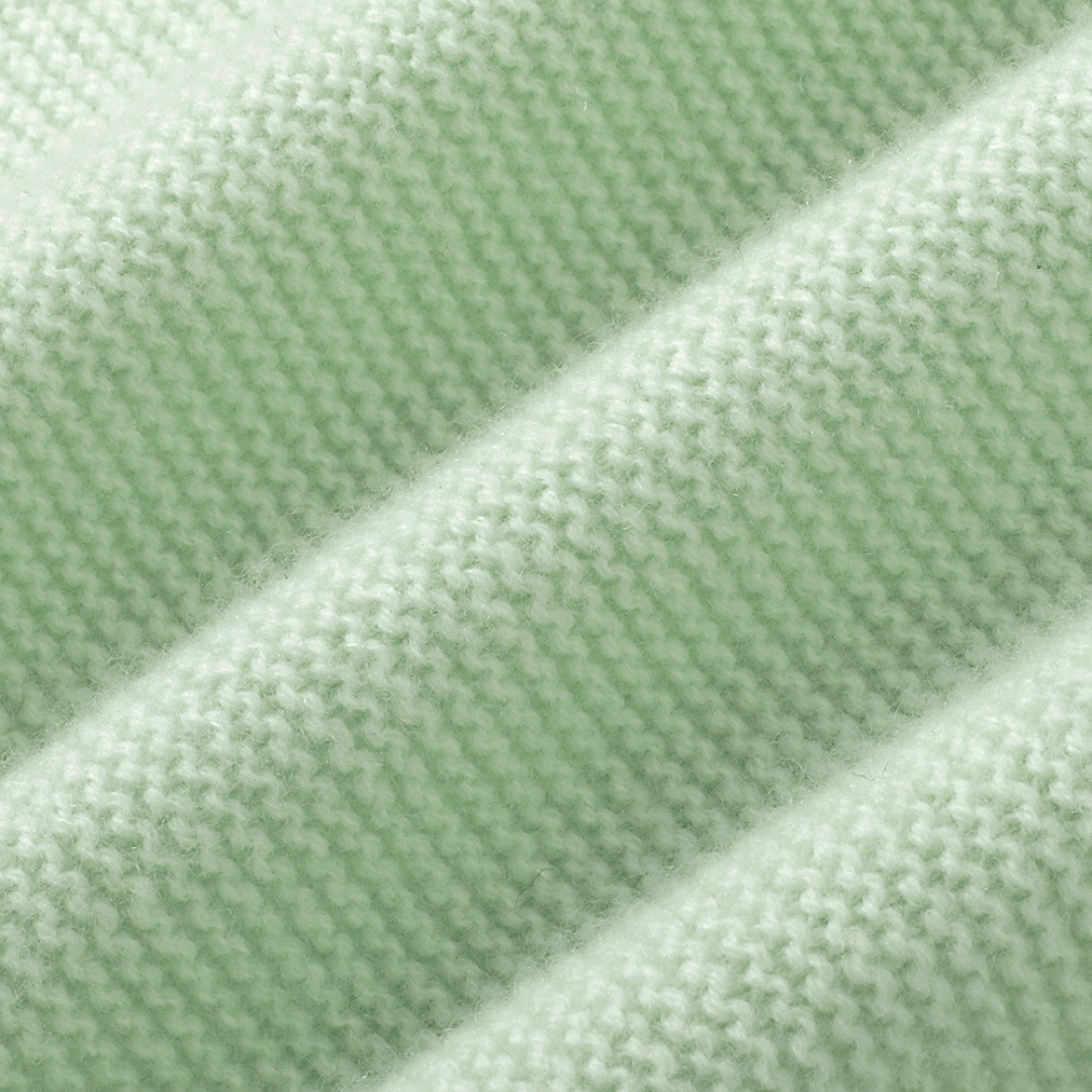 Merino V-Neck Knit Vest | Mint Leaf made by CozyU