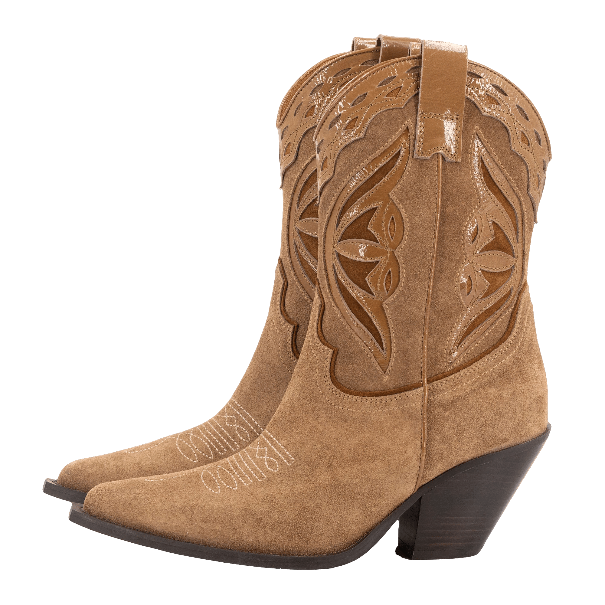 VENEZIA SUEDE COWBOY BOOTS made by Toral