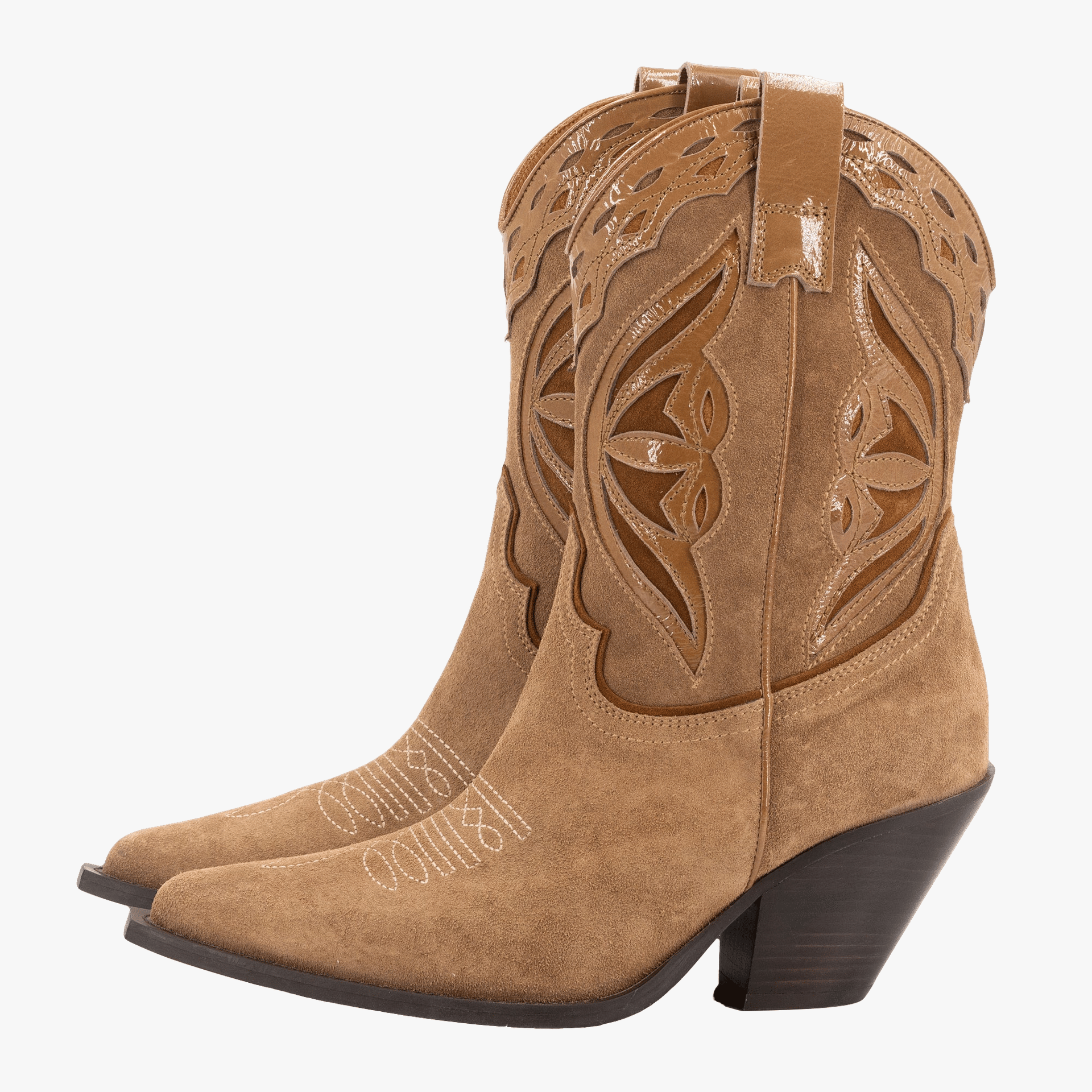 VENEZIA SUEDE COWBOY BOOTS made by Toral