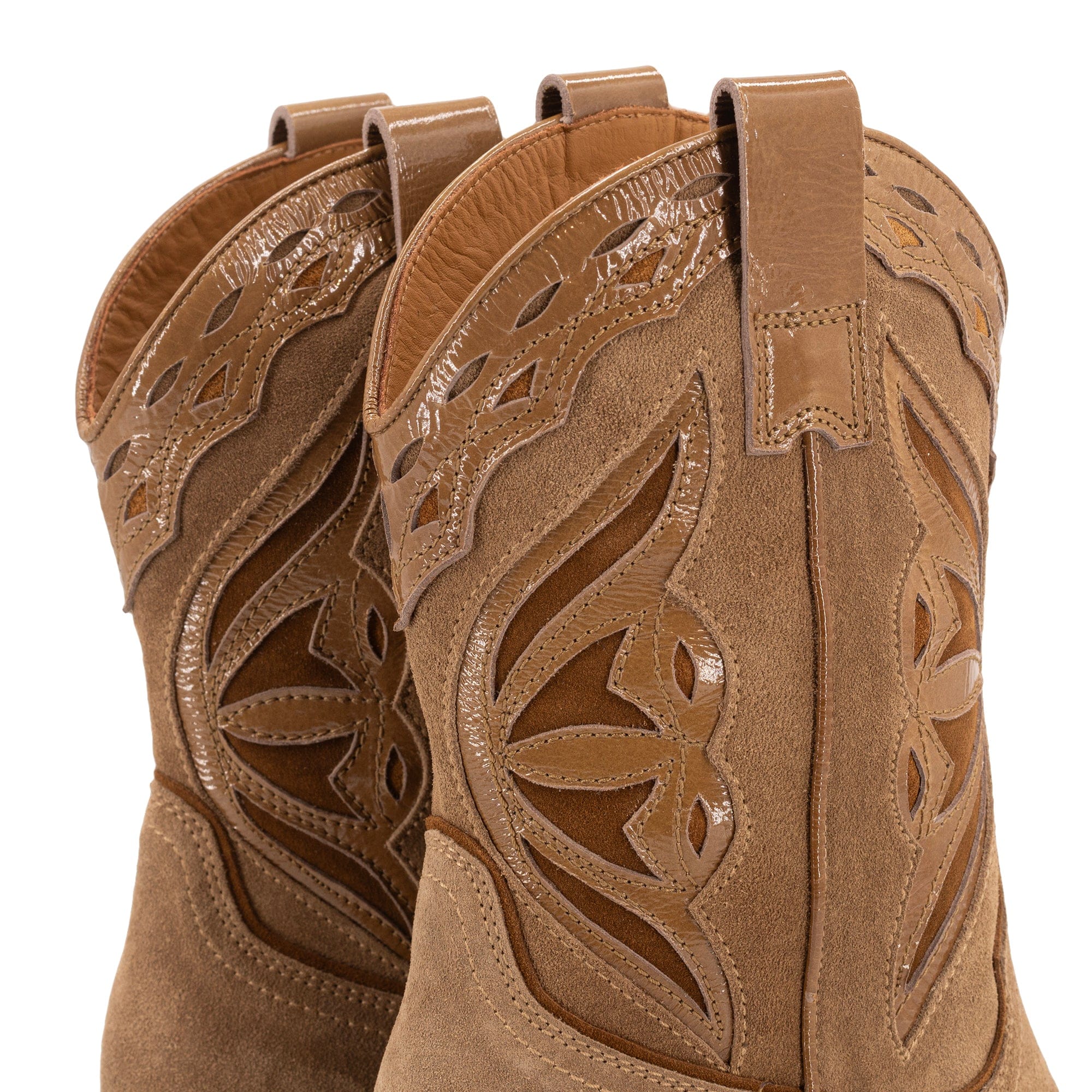 VENEZIA SUEDE COWBOY BOOTS made by Toral