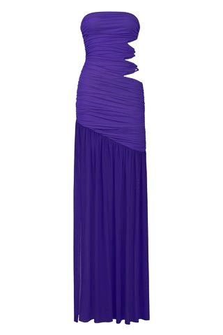 Toxic Tango Dress In Purple made by Khela