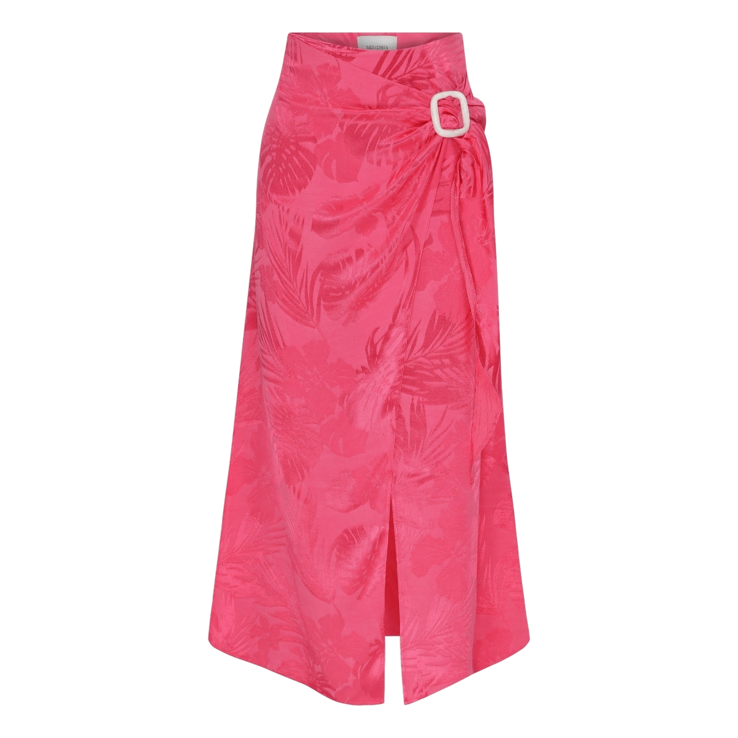 Maia Wrap Skirt In Fushia made by Nazli Ceren