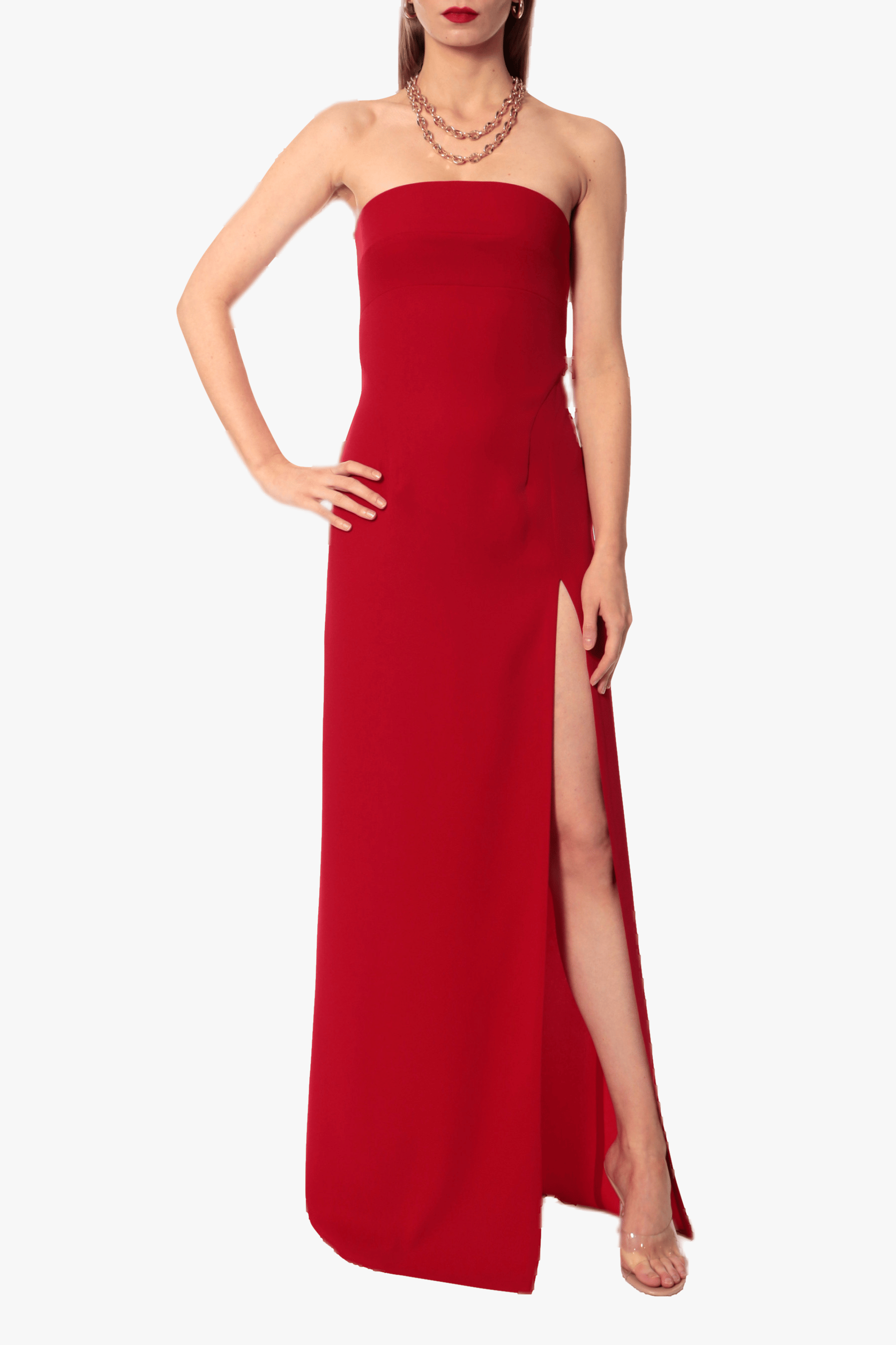 Dress Lisa Red Delicious made by HALEWSKI