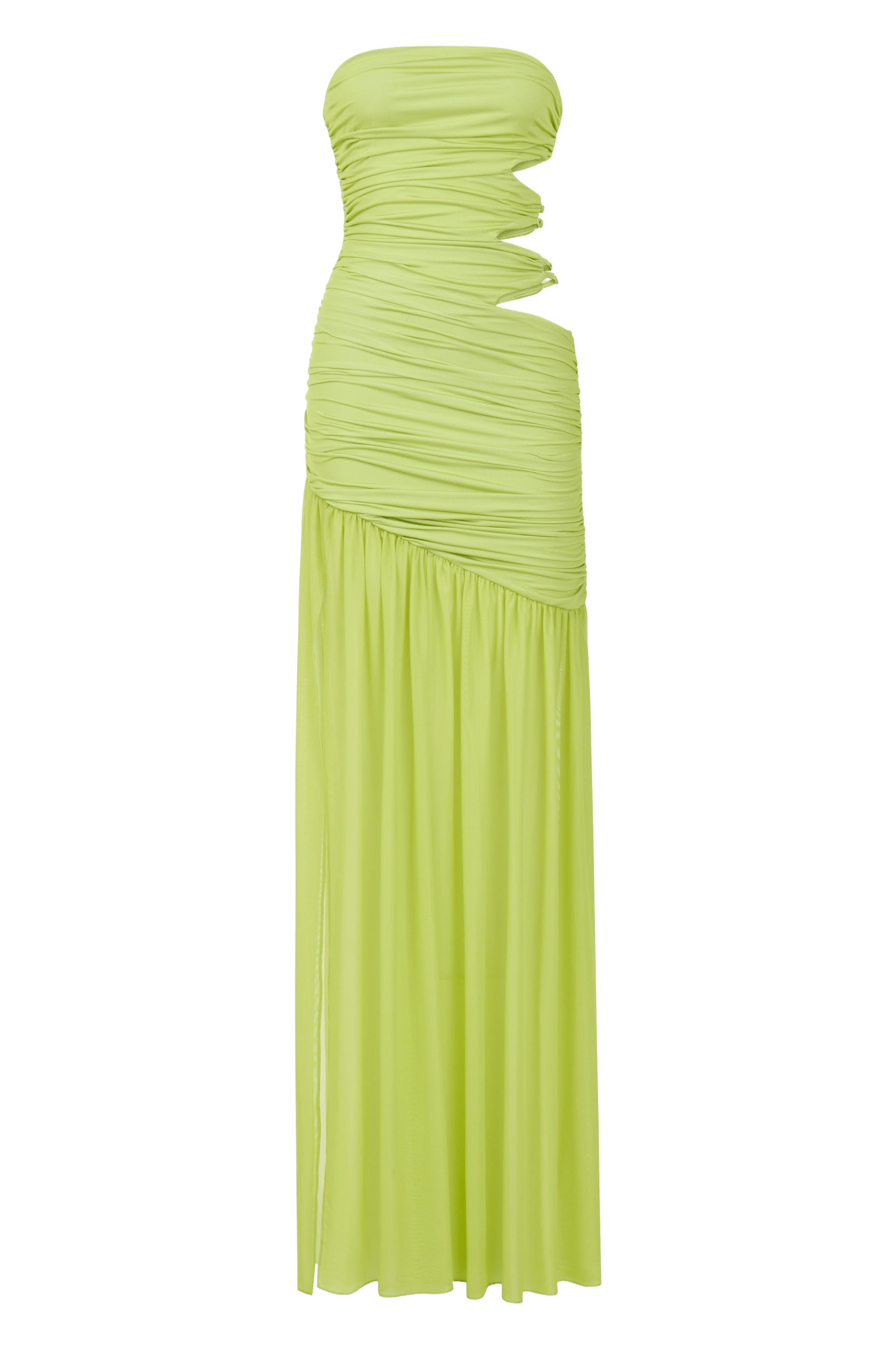 Toxic Tango Dress In Lime made by Khela