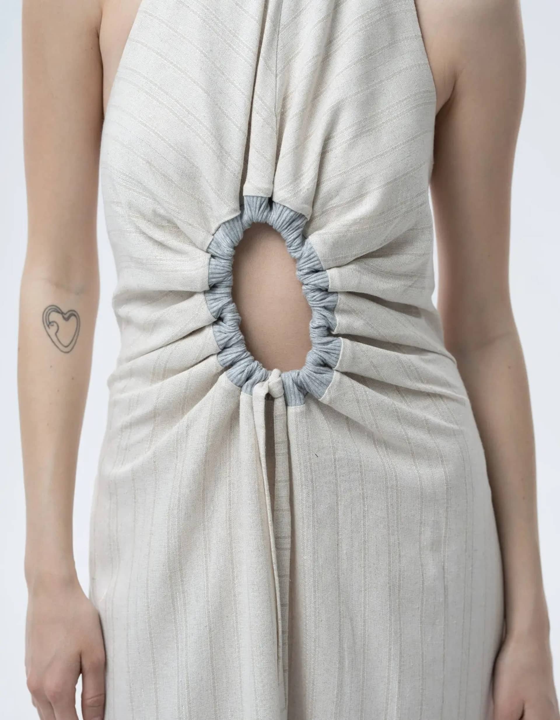 SOLA Linen Maxi Dress made by MAET