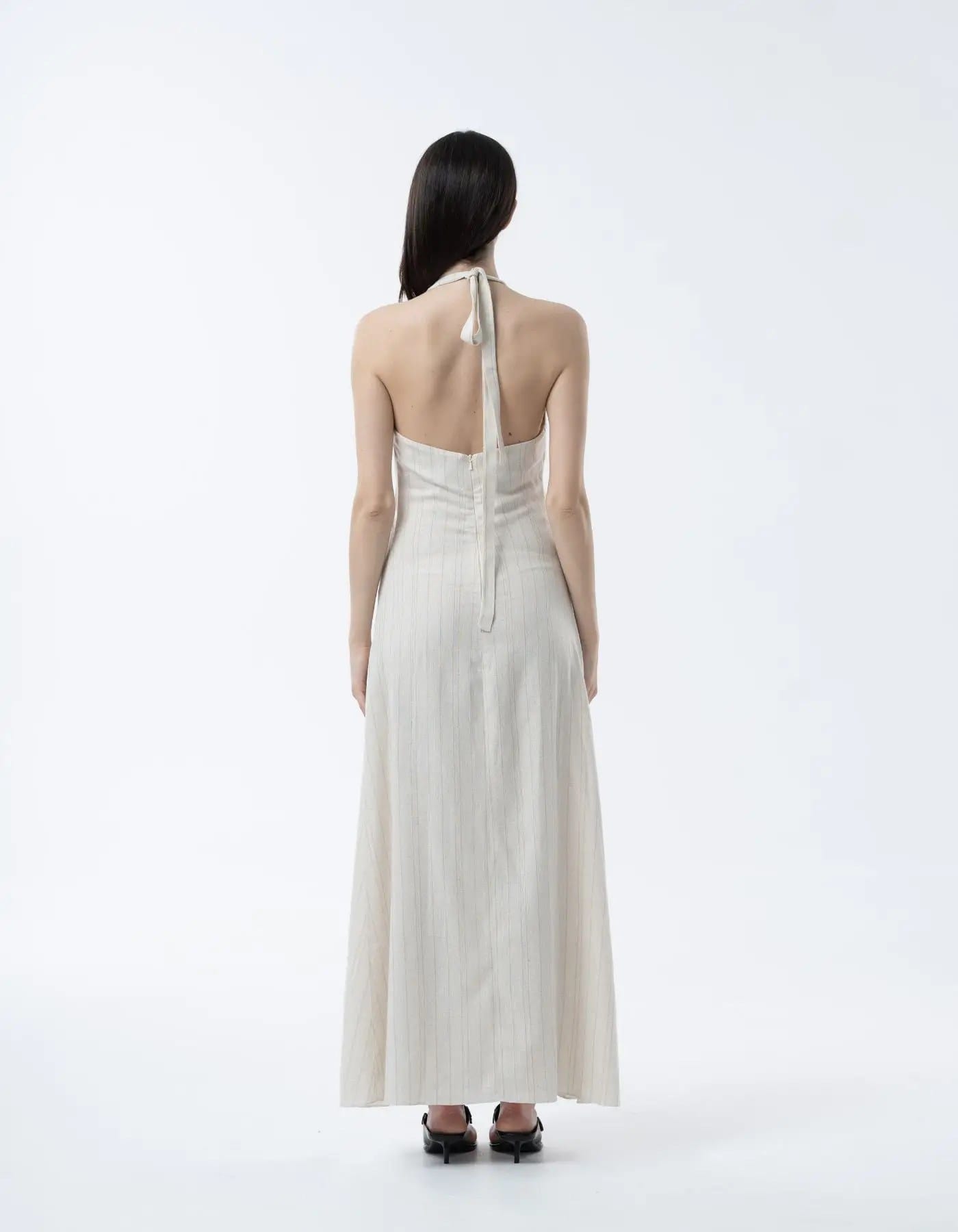 SOLA Linen Maxi Dress made by MAET