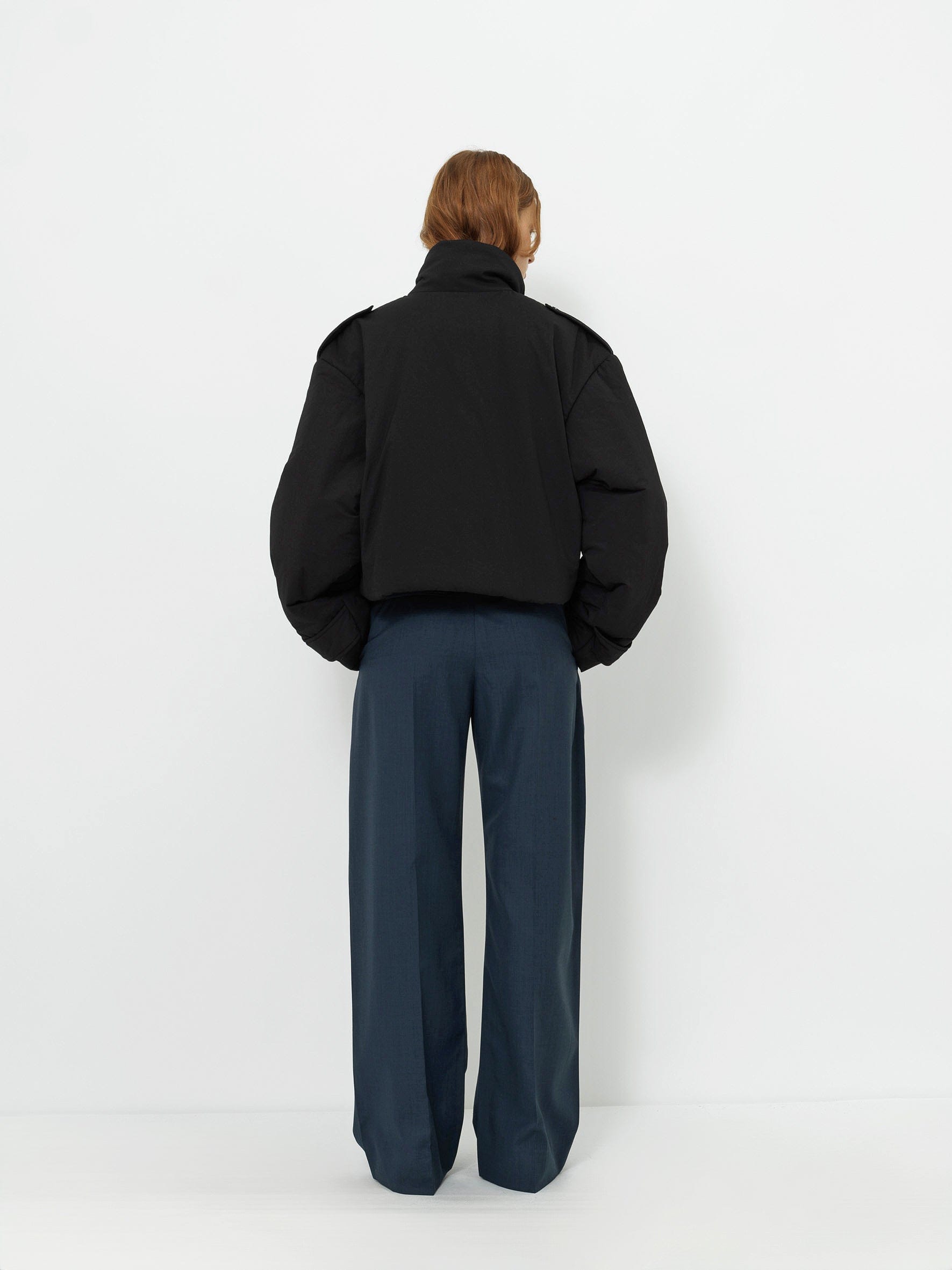 CROPPED PUFFER JACKET WITH 3M THINSULATE INSULATION made by YIBRI