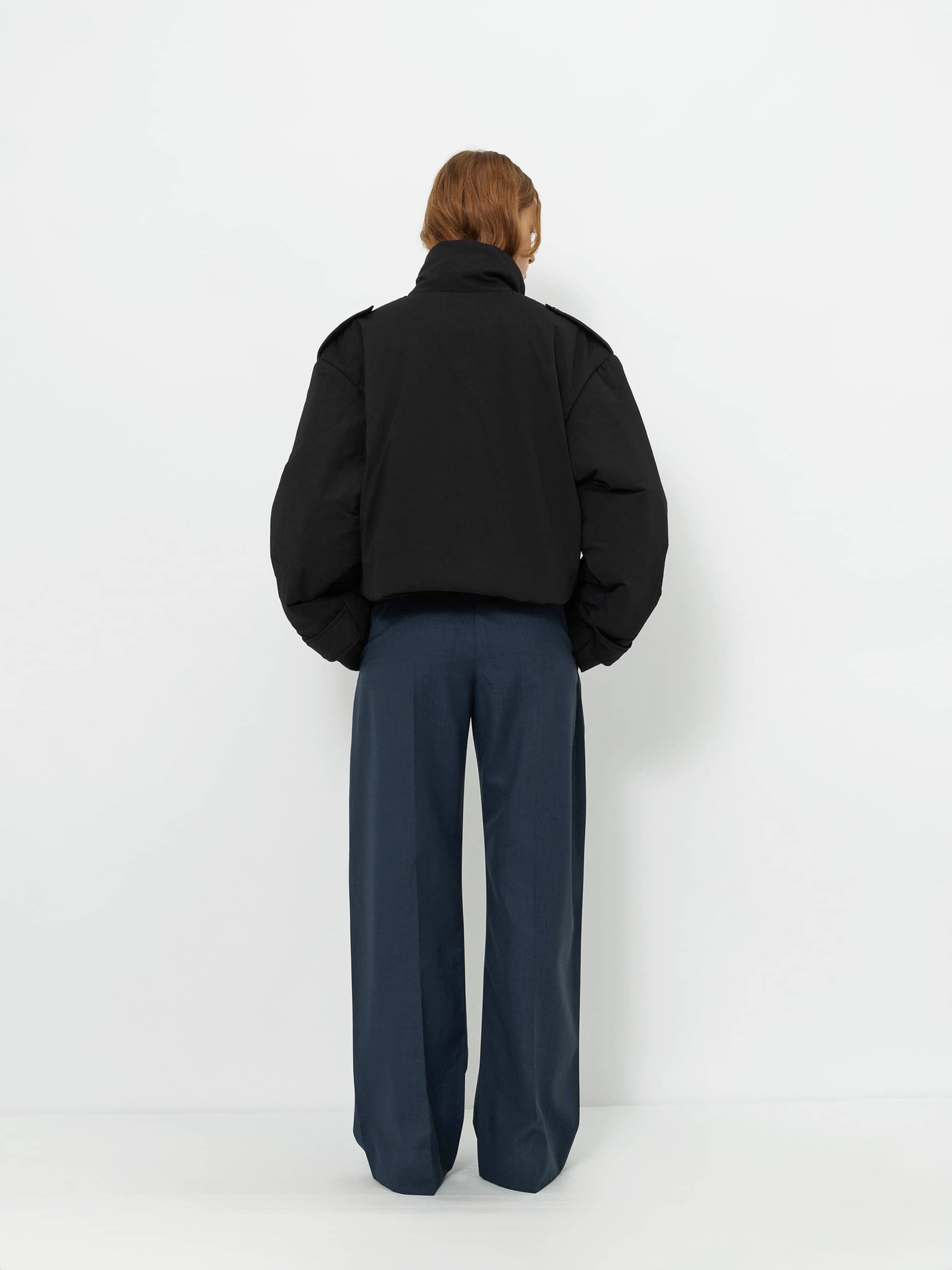 CROPPED PUFFER JACKET WITH 3M THINSULATE INSULATION made by YIBRI