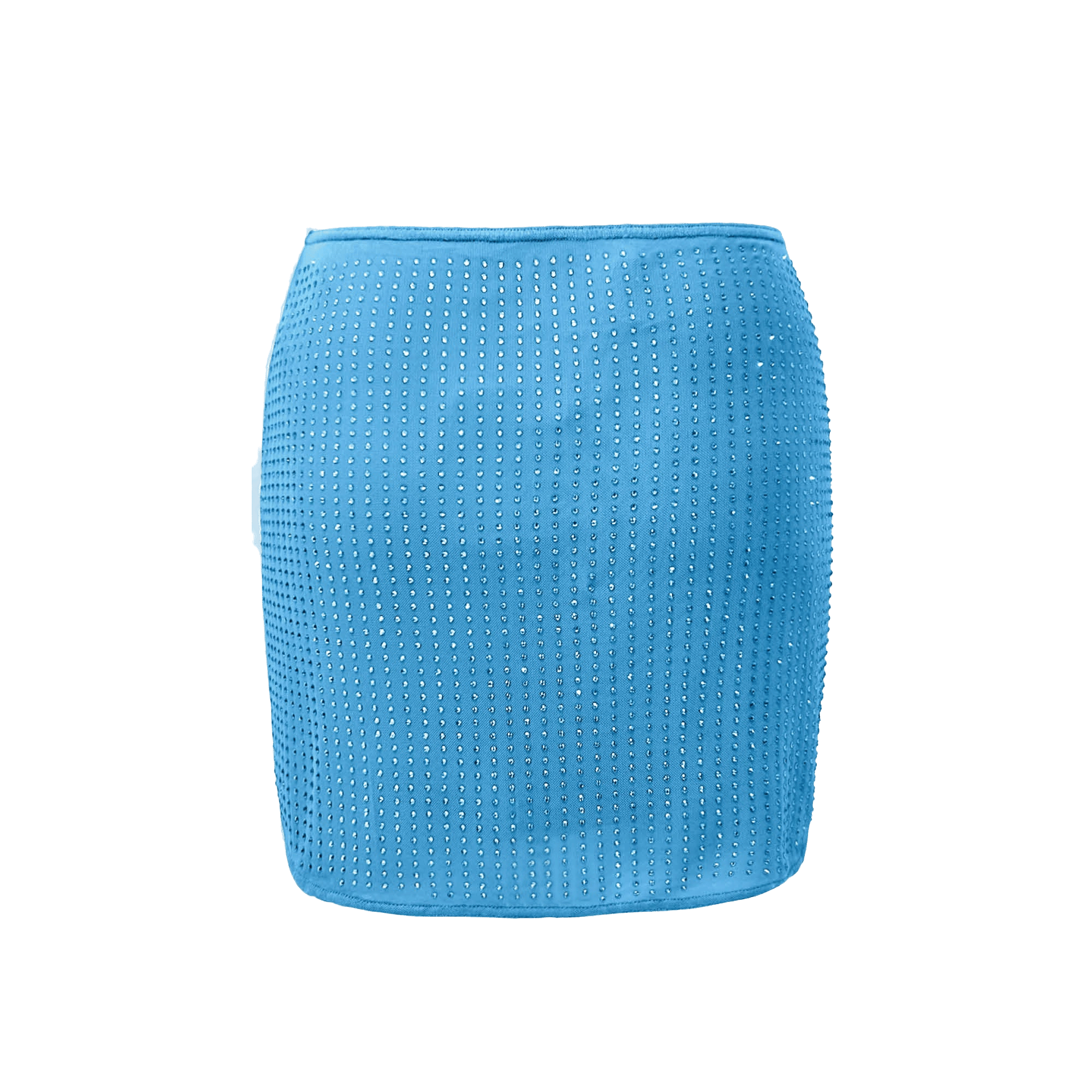 MESHA Rhinestone Mini Skirt made by OW Collection