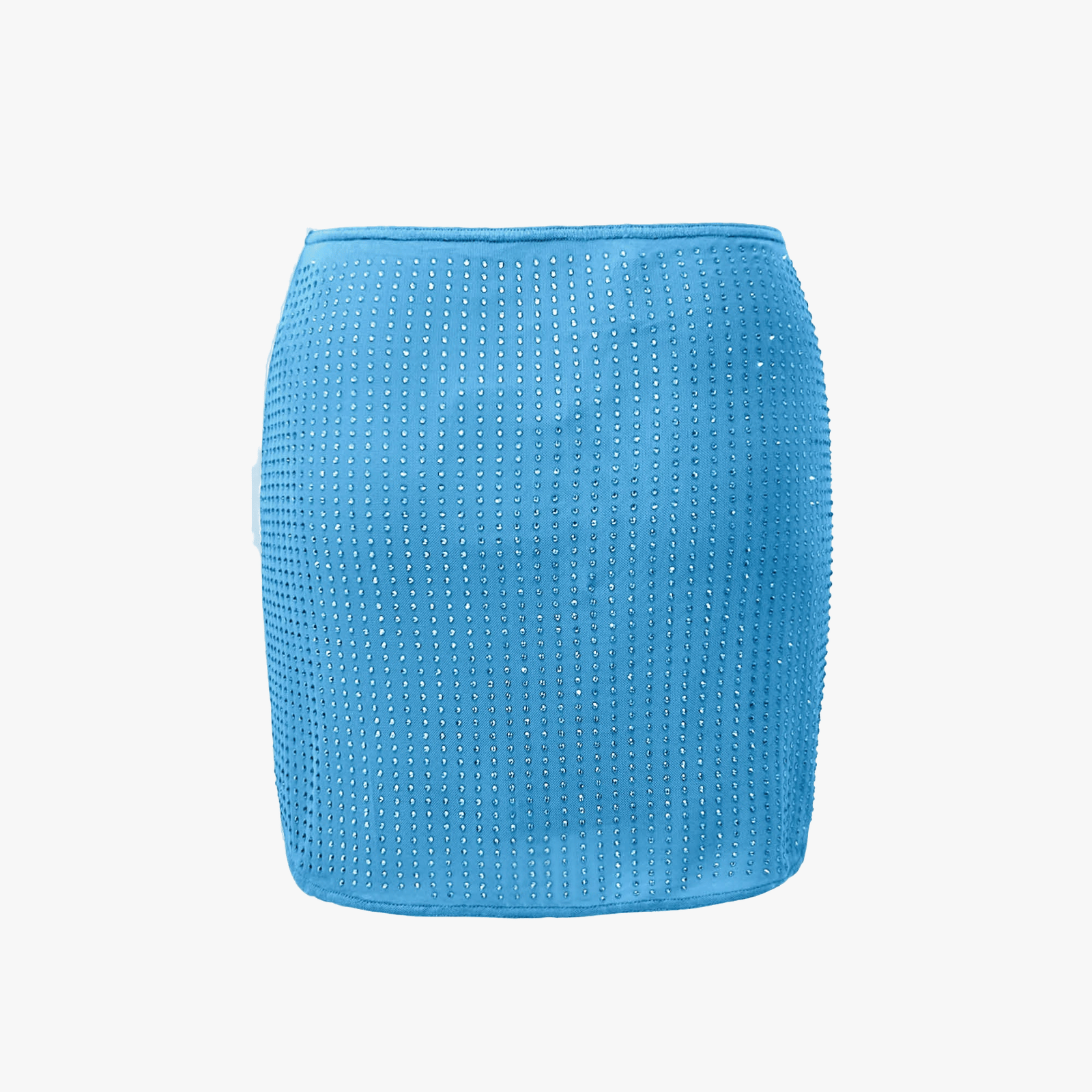 MESHA Rhinestone Mini Skirt made by OW Collection