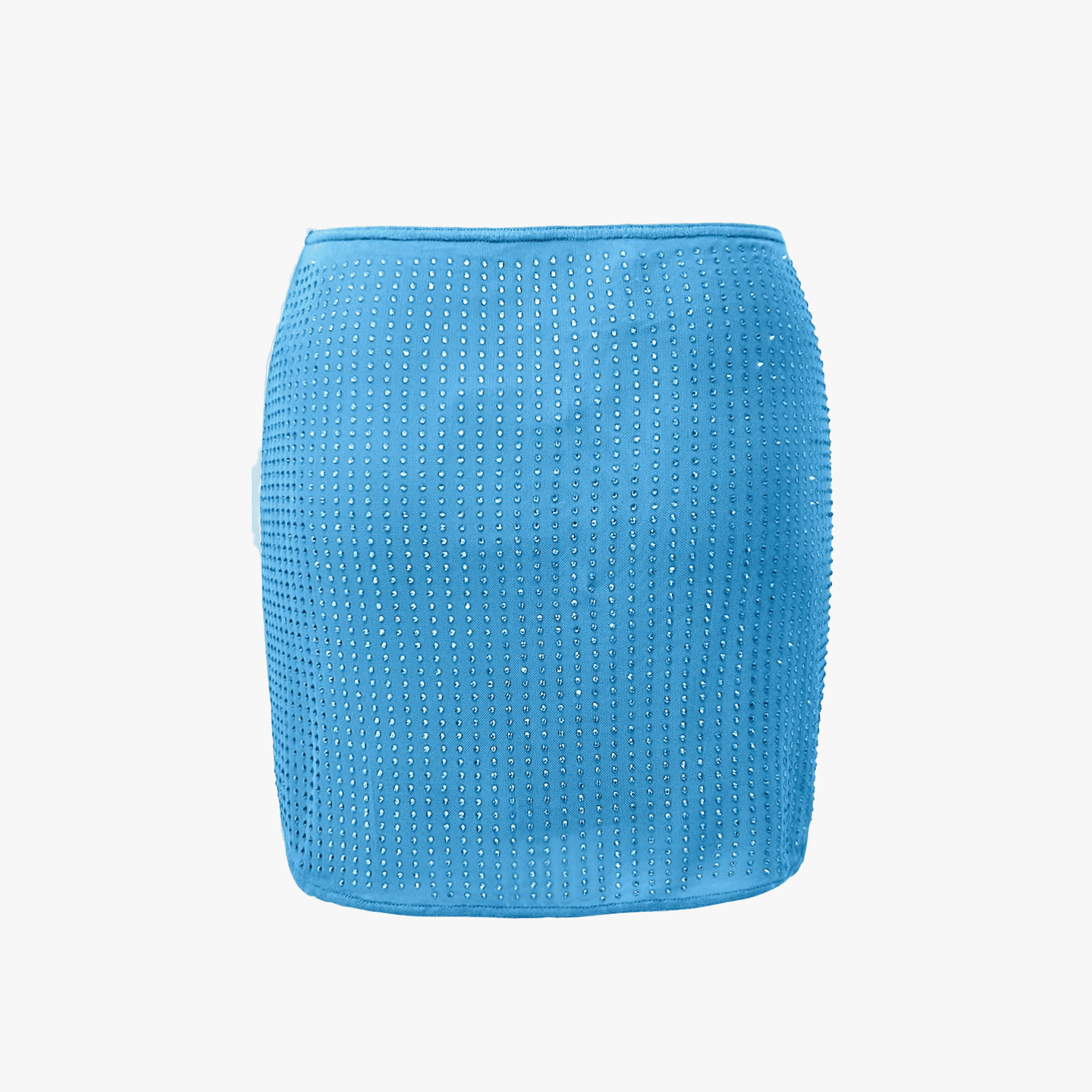 MESHA Rhinestone Mini Skirt made by OW Collection