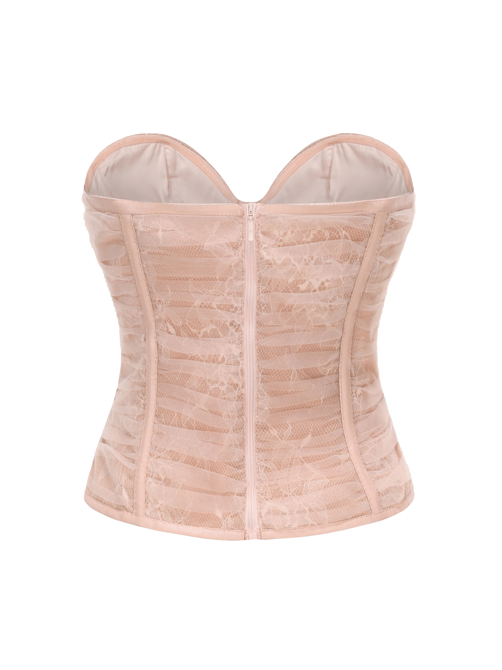Cara Bustier Top (Pink) in Pink made by Nana Jacqueline