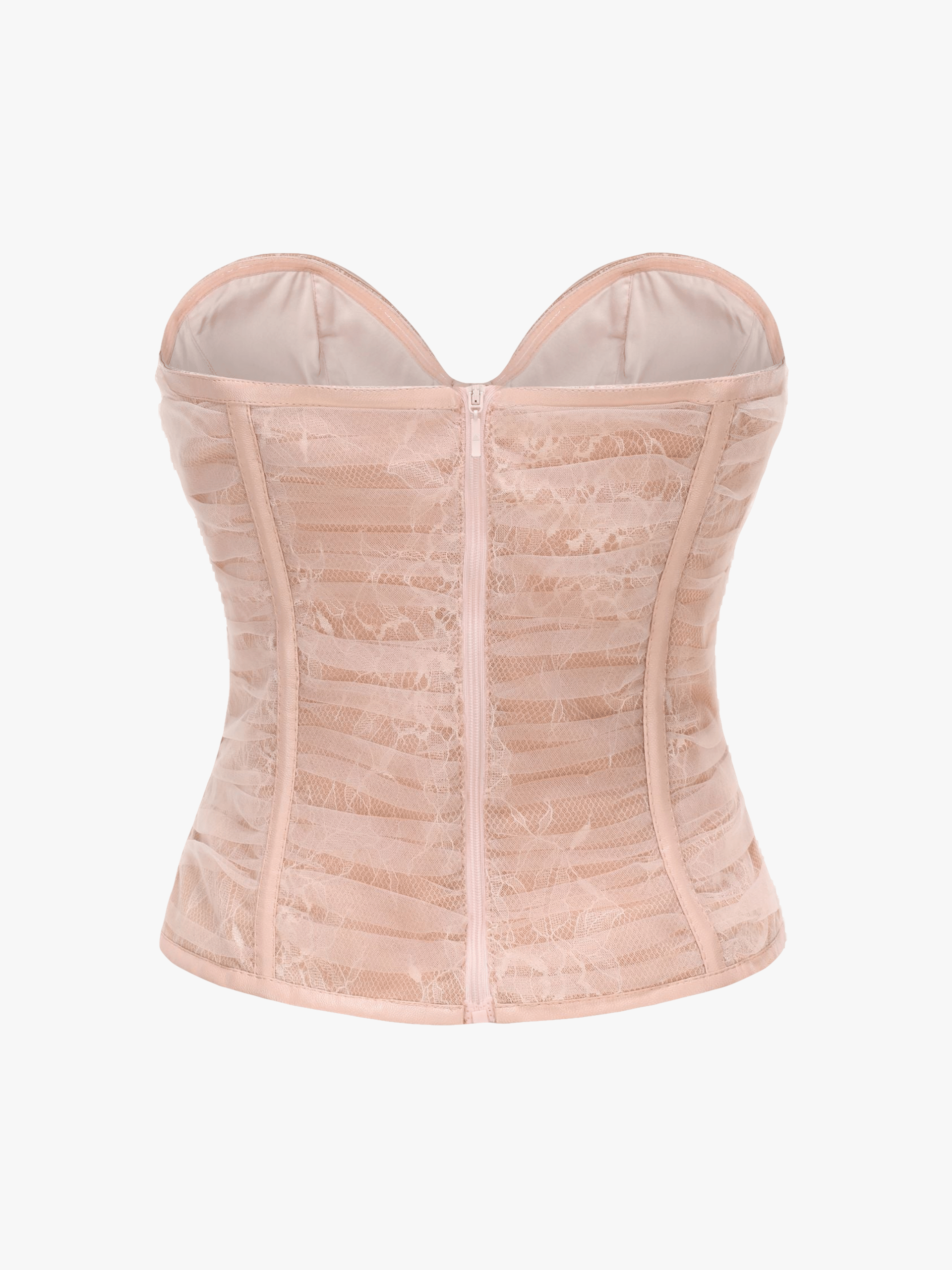 Cara Bustier Top (Pink) in Pink made by Nana Jacqueline
