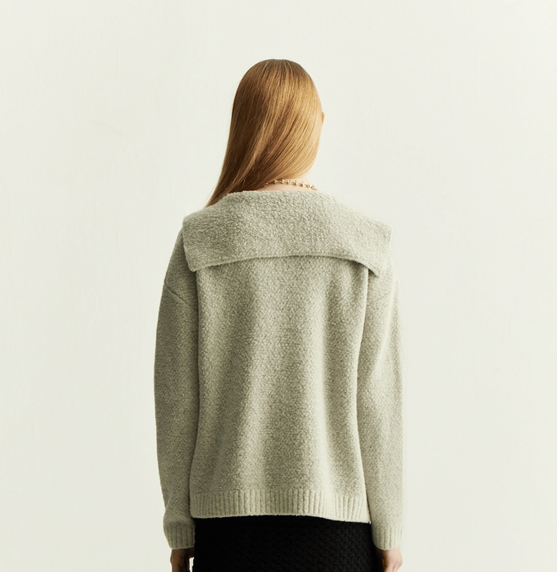 TEDDY BOUCLÉ CARDIGAN made by CRUSH Collection