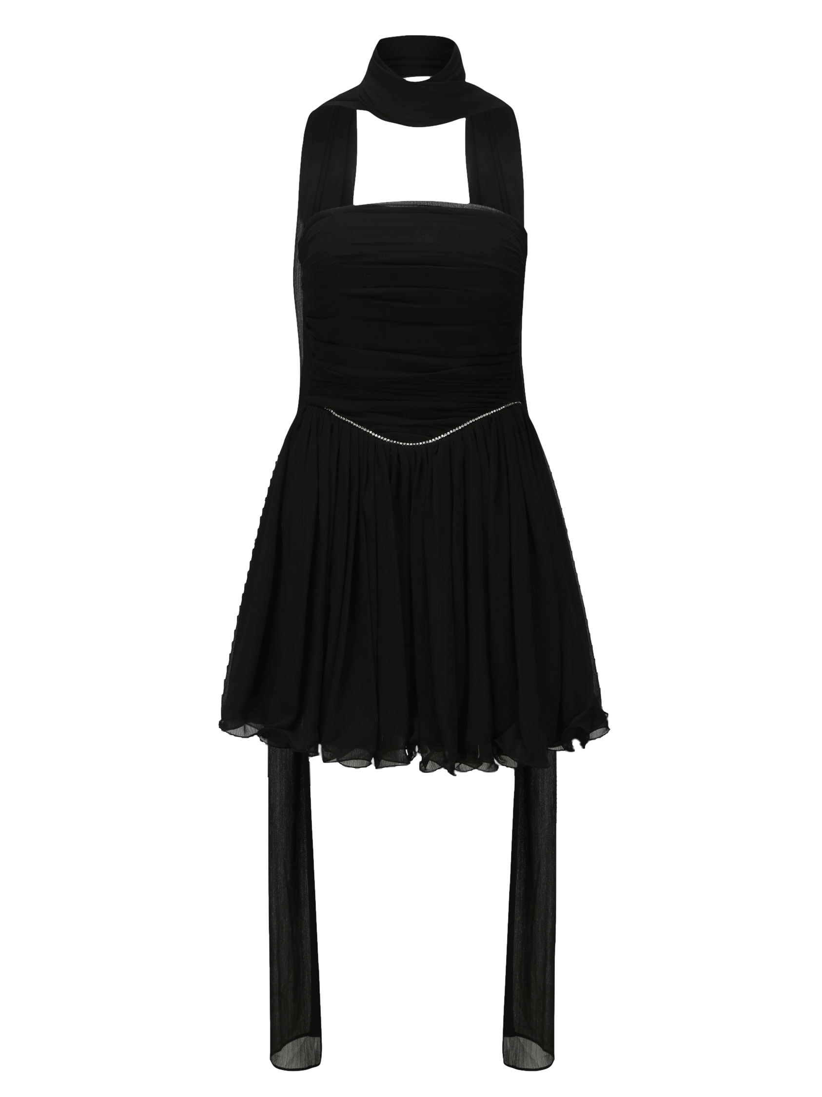 Chloe Dress (Black) in Black made by Nana Jacqueline