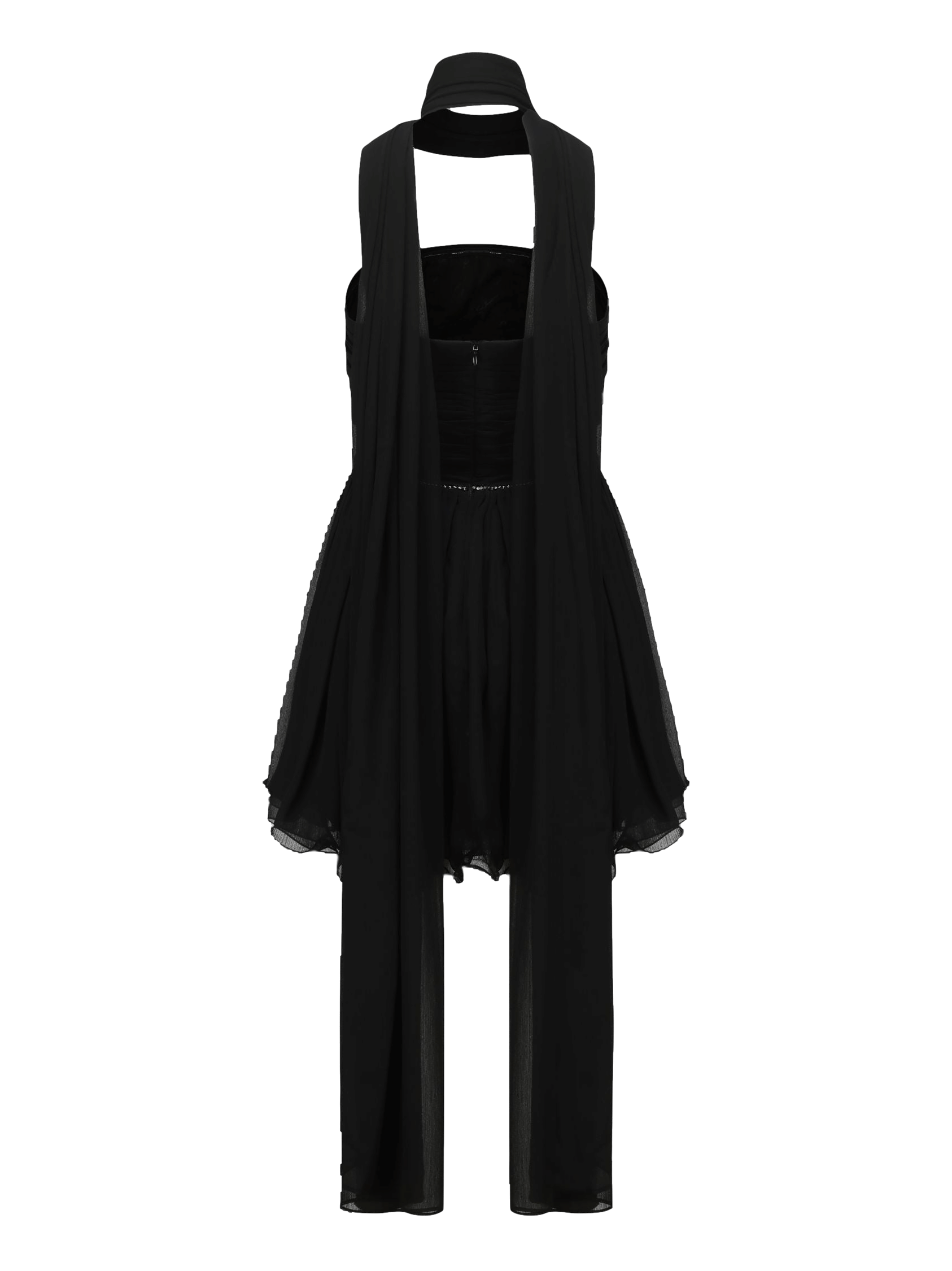 Chloe Dress (Black) in Black made by Nana Jacqueline