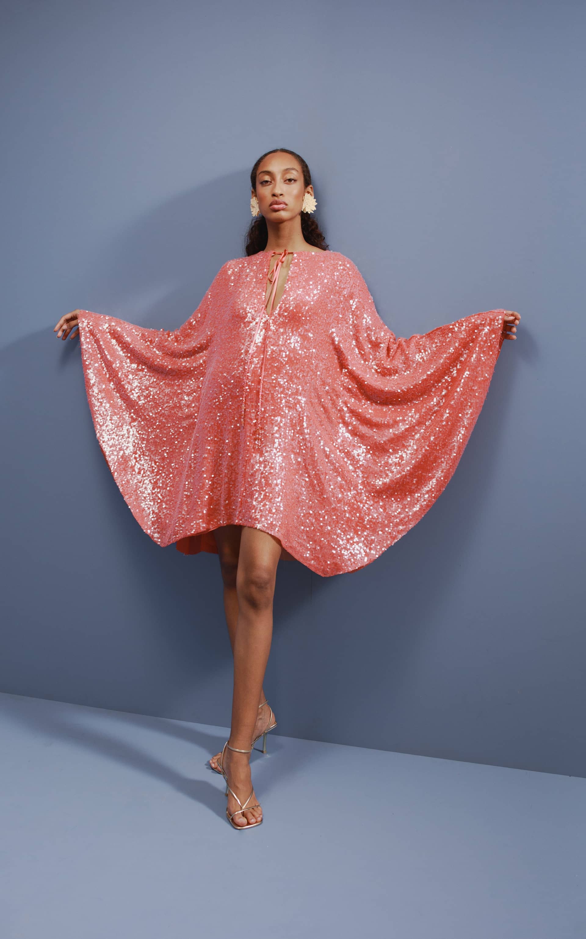 Rayan Disco Mini Kaftan made by Francesca Miranda