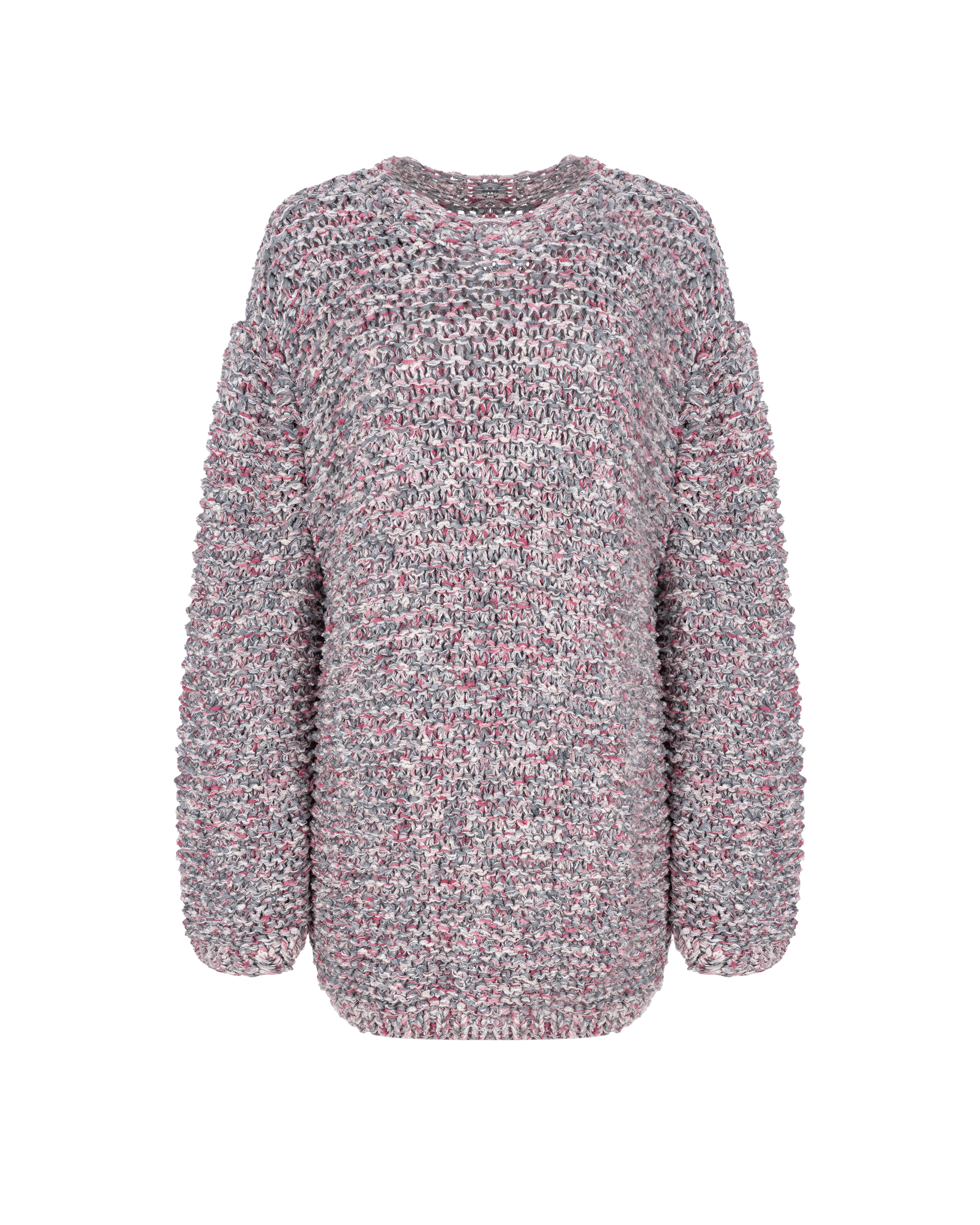 Reflective couture sweater made by KNITEL