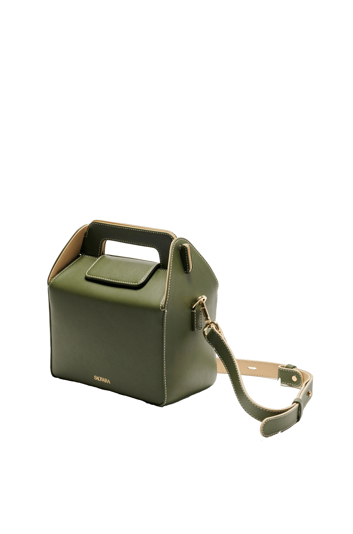 SAONARA KUKITO ARMY GREEN/Cream Skin made by Saonara