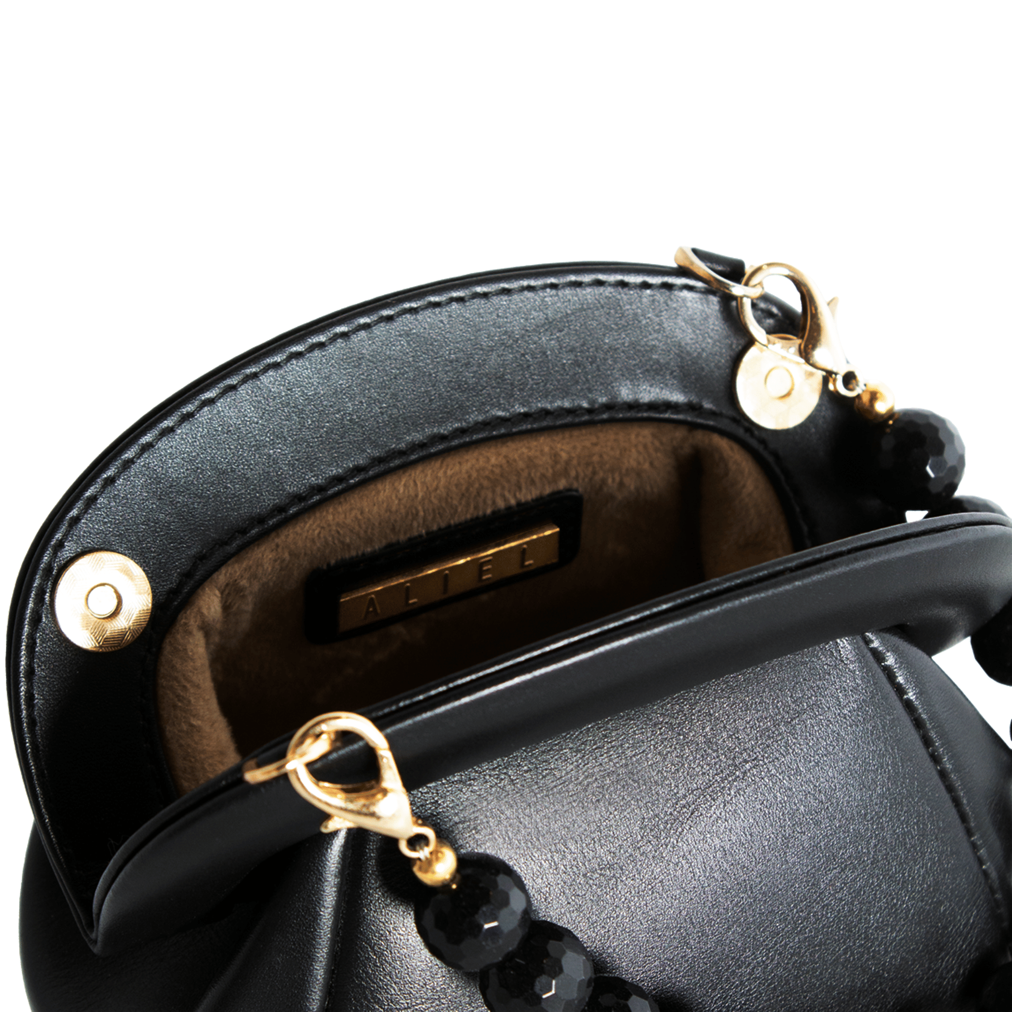 Hamsa - Black - Mini Bag made by ALIEL