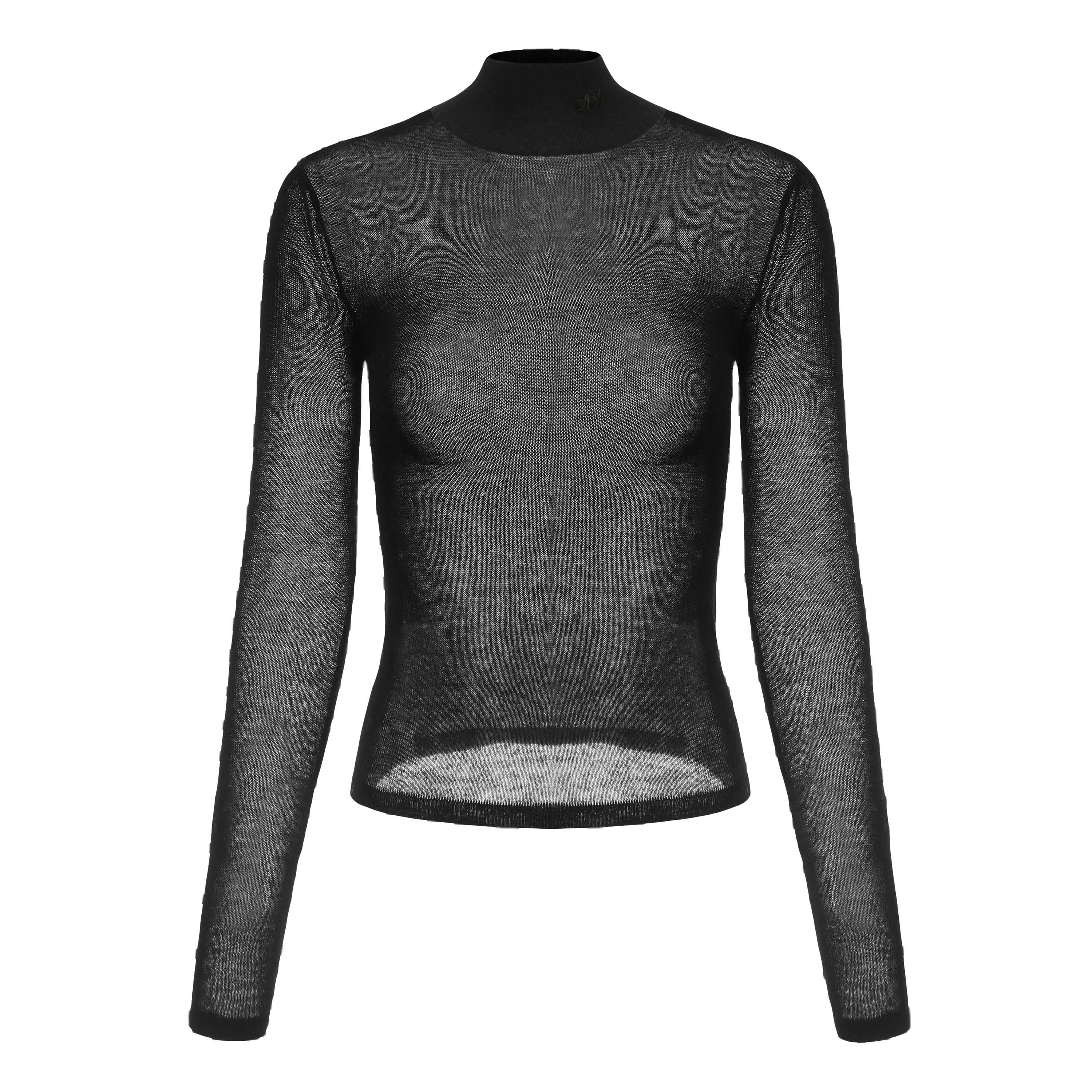 Black Sandy Knit Top (Final Sale) in Black made by Nana Jacqueline