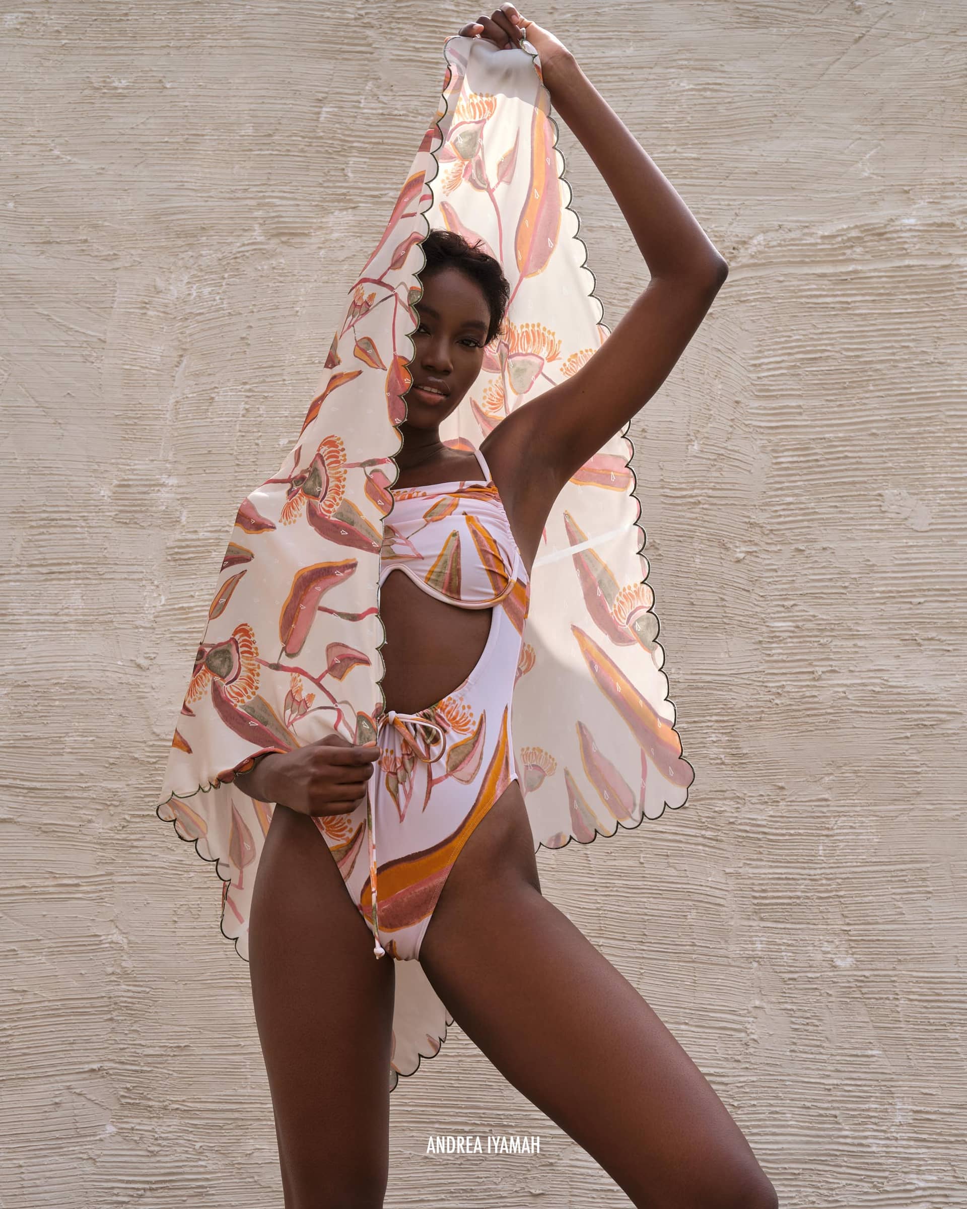 SKALO EUCALYPTUS SCARF made by Andrea Iyamah