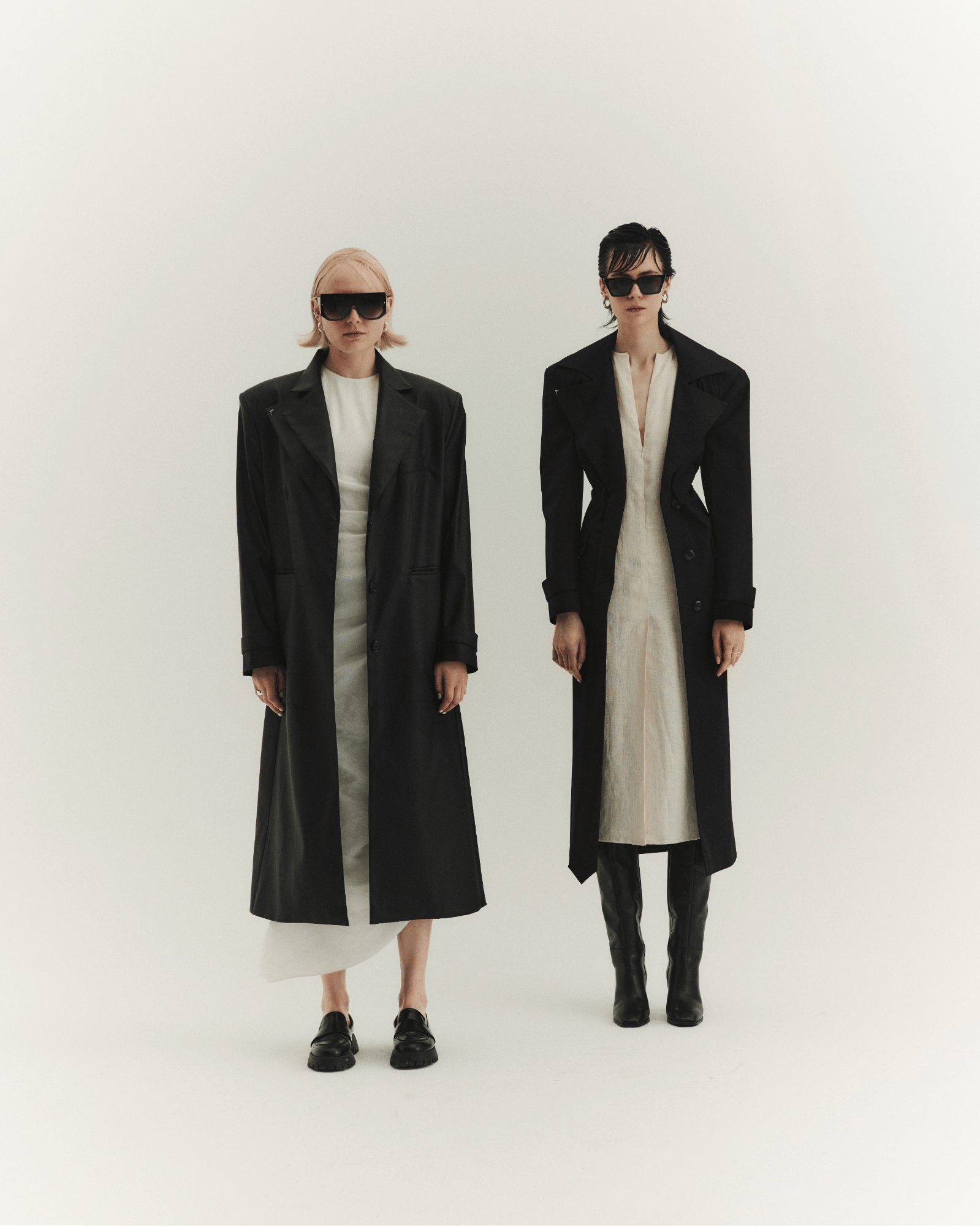 Ann Faux Leather Coat made by Wiktoria Frankowska