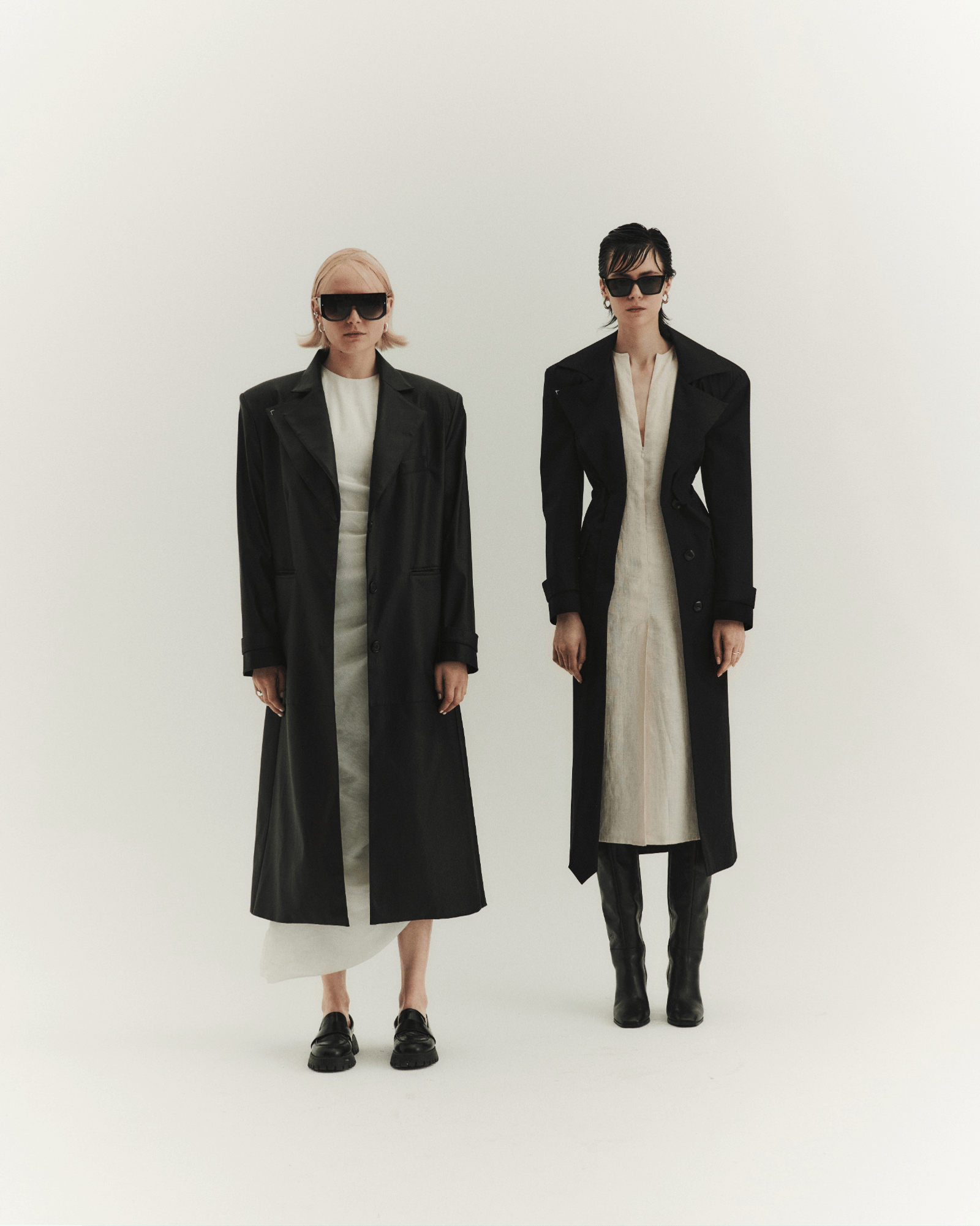 Ann Faux Leather Coat made by Wiktoria Frankowska