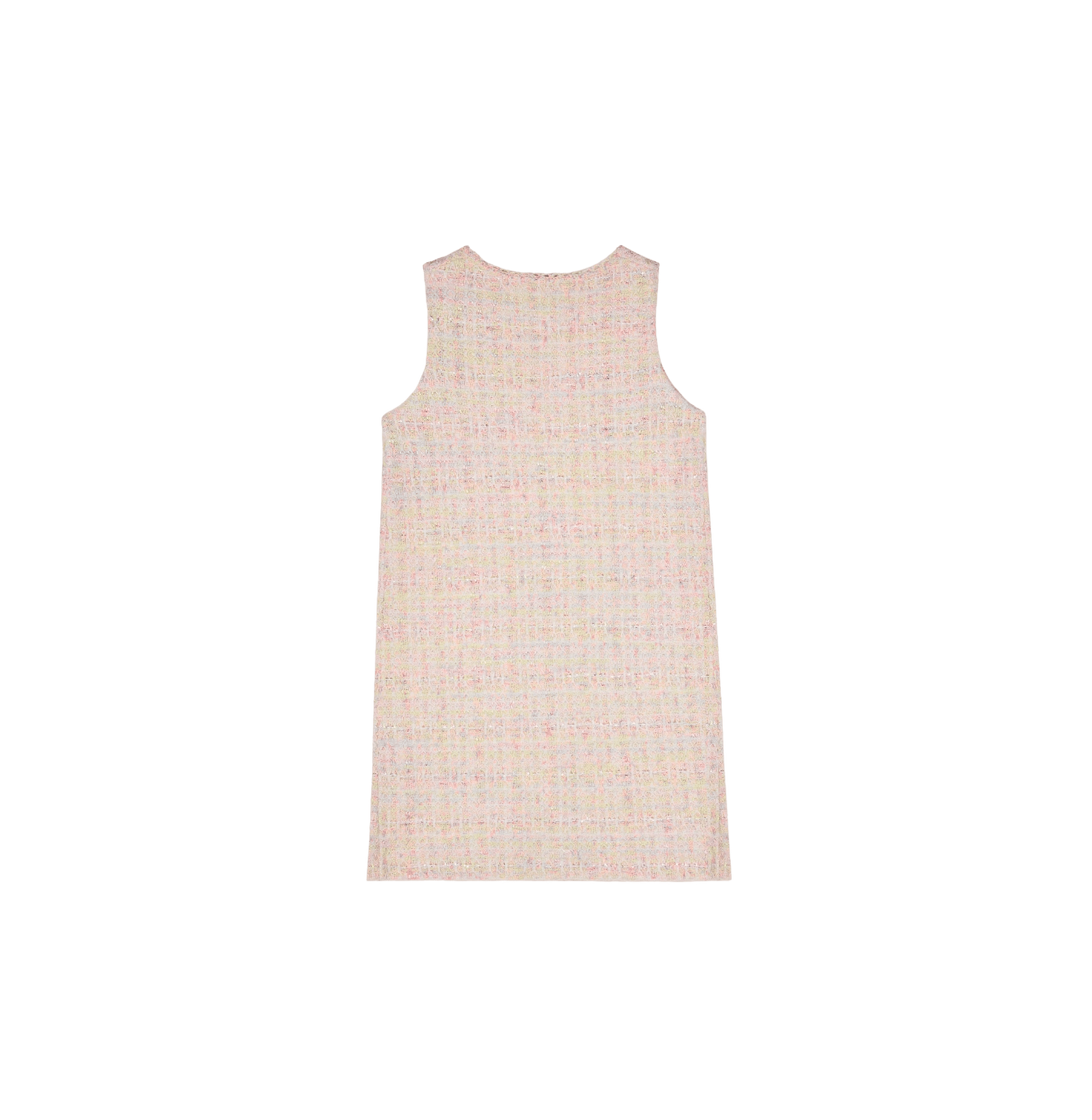 CHECK TWEED VEST DRESS made by CRUSH Collection