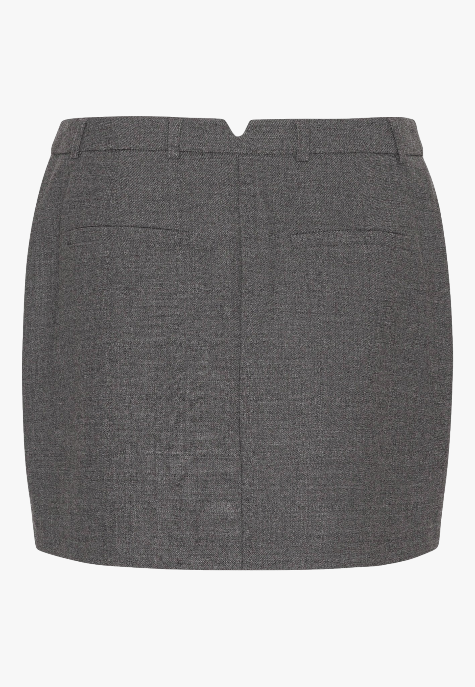Denise Mini skirt - Grey made by HERSKIND