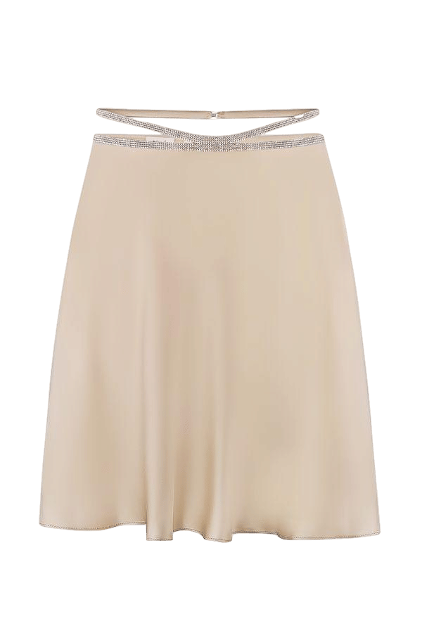 Silk mini skirt made by NUÉ