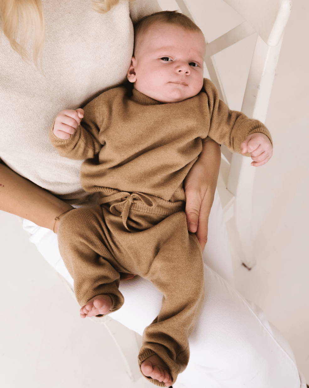 Baby Cashmere Pants - Caramel Brown made by SoLoveAble