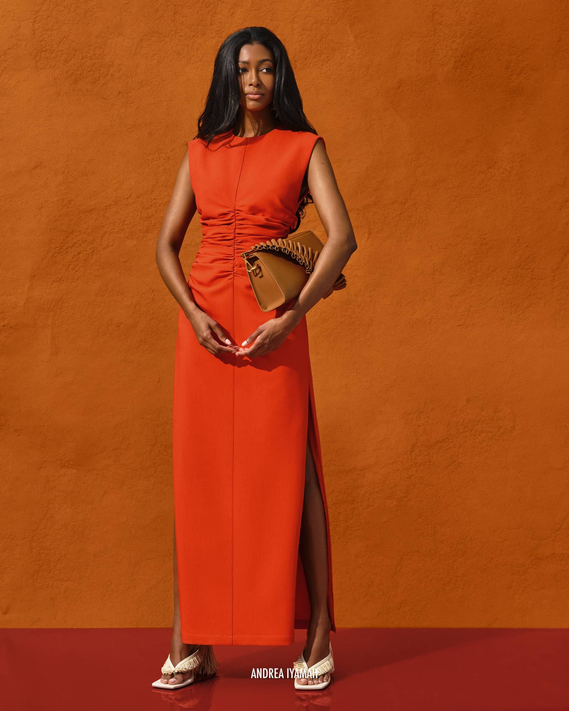 NIRO DRESS - SUNSET made by Andrea Iyamah