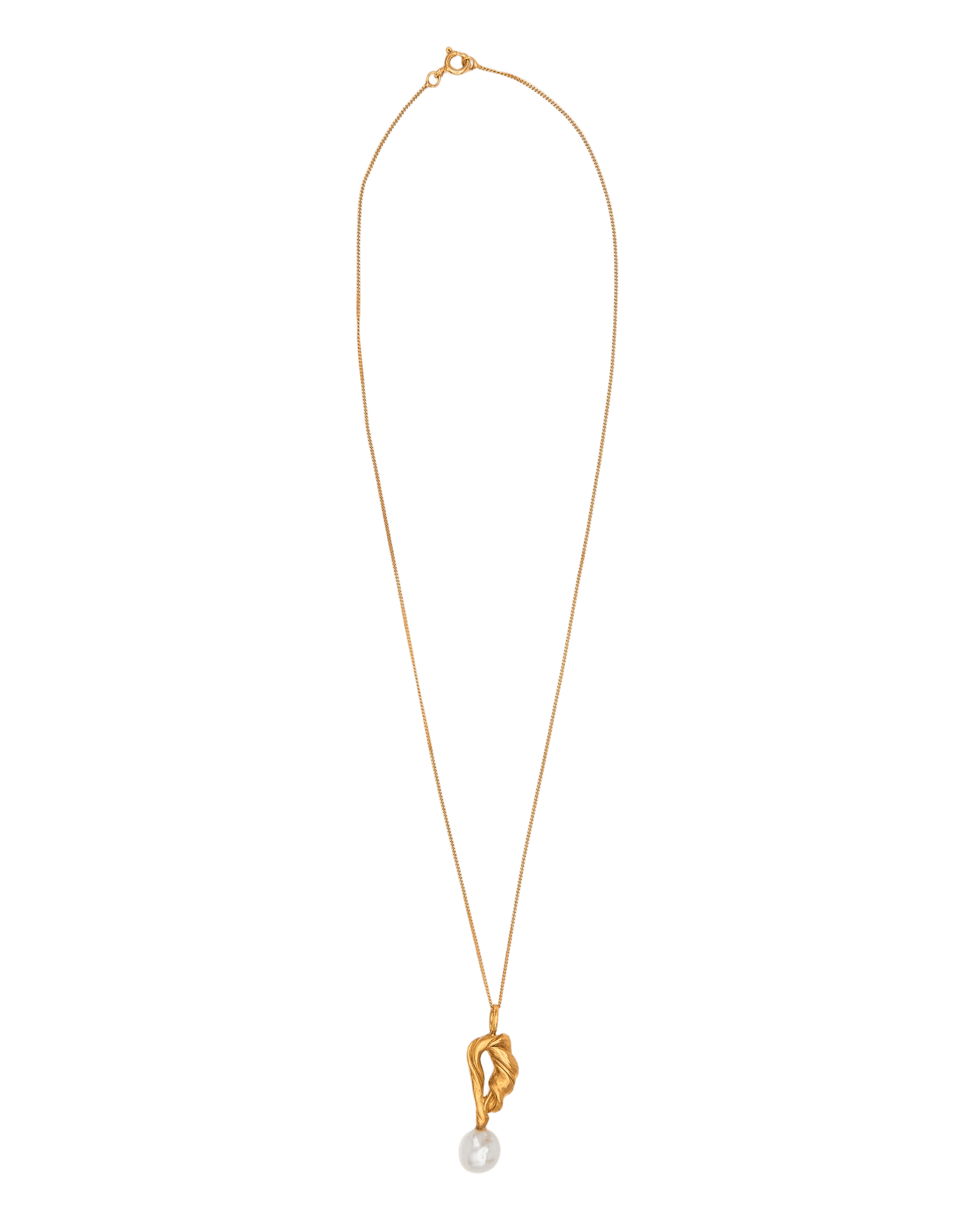 PEROLA CUMARU NECKLACE GOLD made by Carolina De Barros