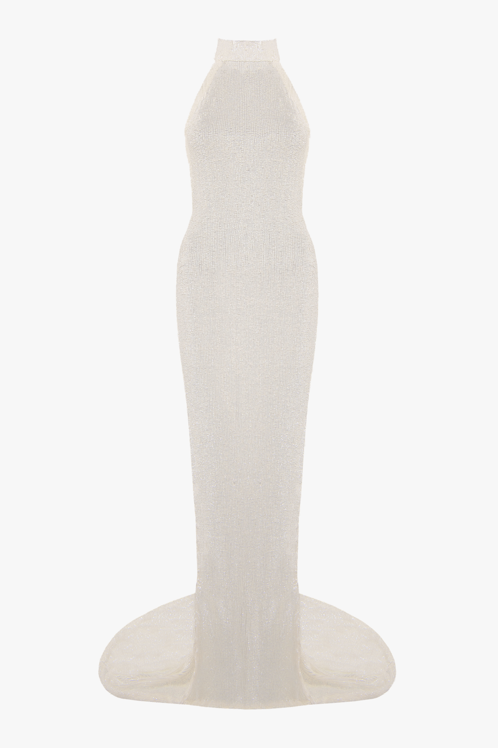 Open-back Sequins Gown made by Vestiaire d'un Oiseau Libre