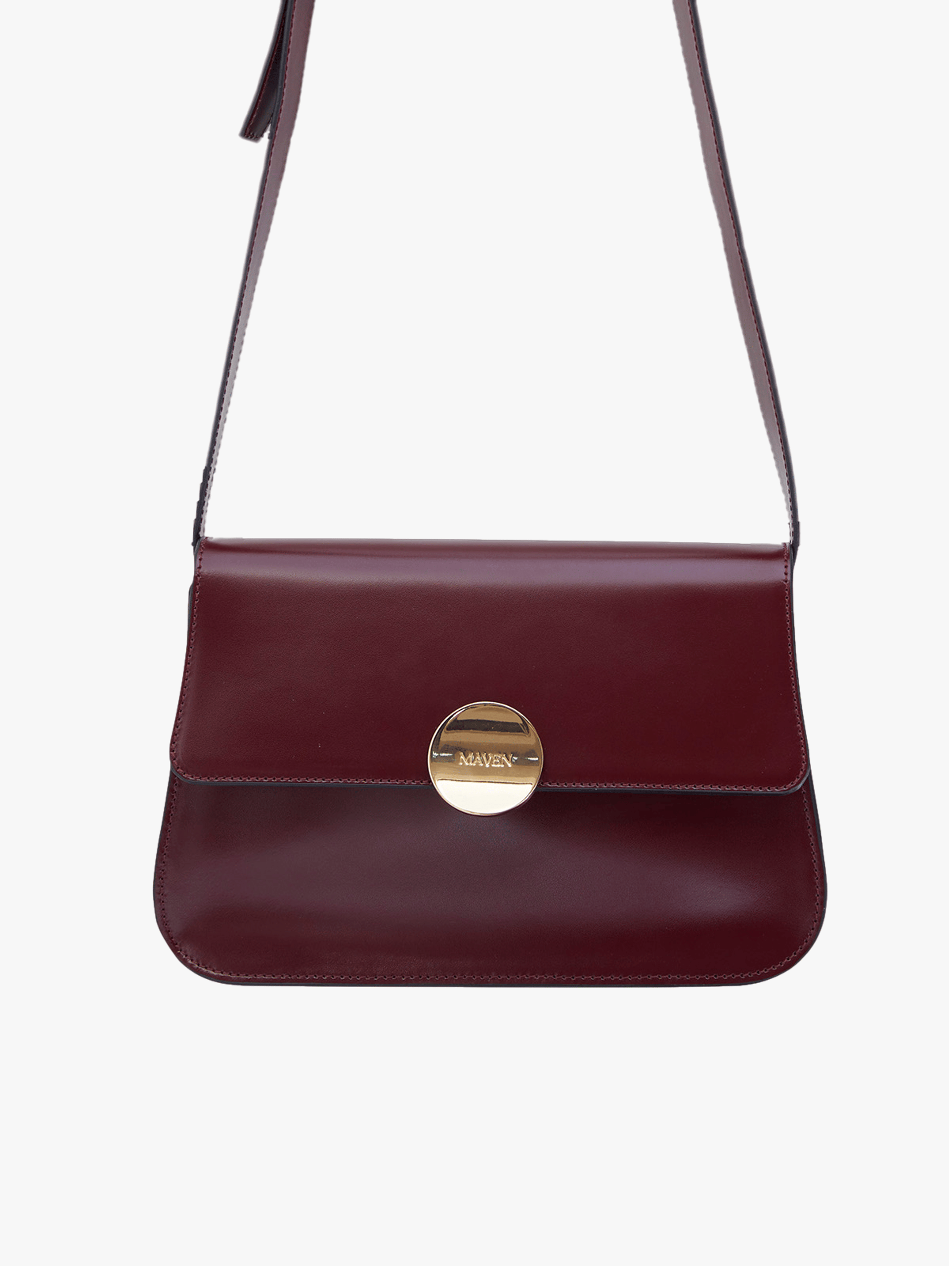 Liza Burgundy made by Maven Bag