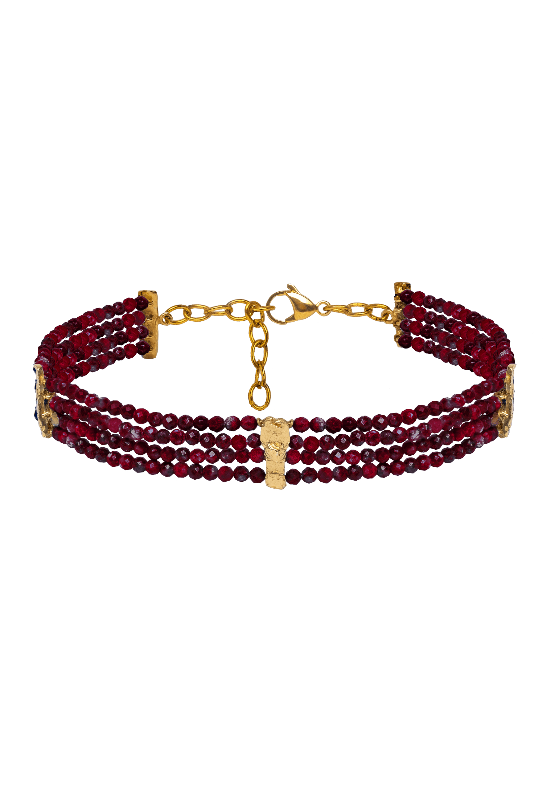 Choker Liliana Granate made by Lavani Jewels